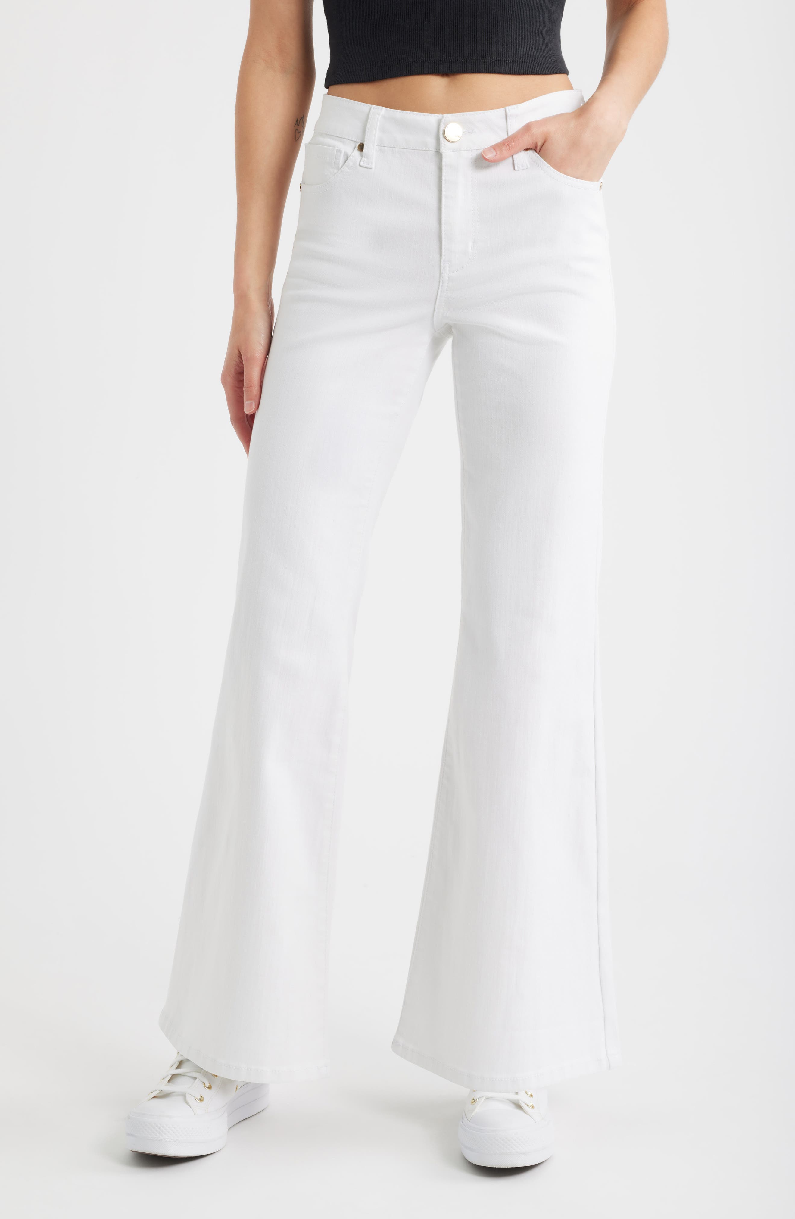Belle High Waist Flare Jeans - image 1