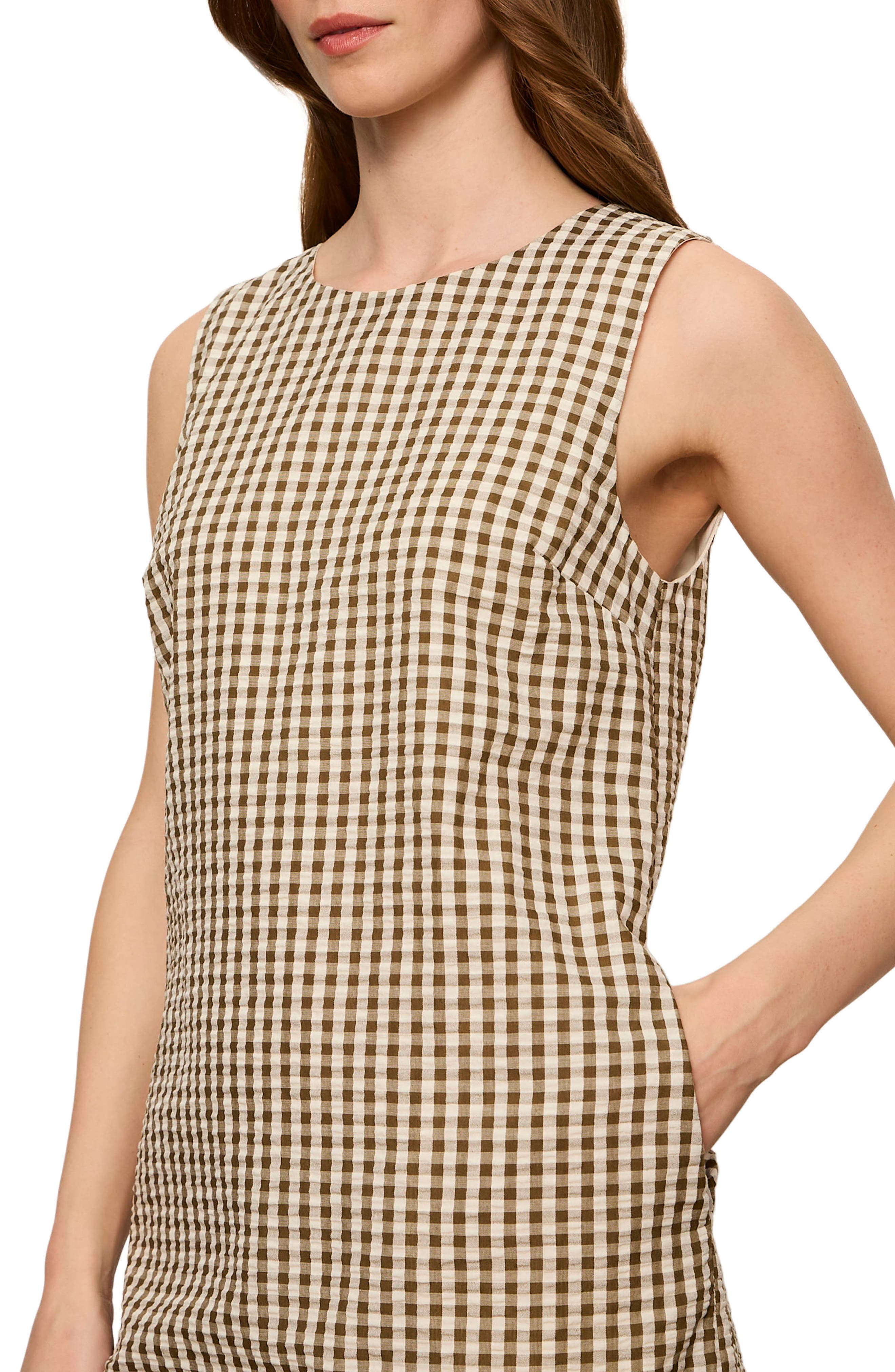 Way to Be Gingham Shift Dress - image 2