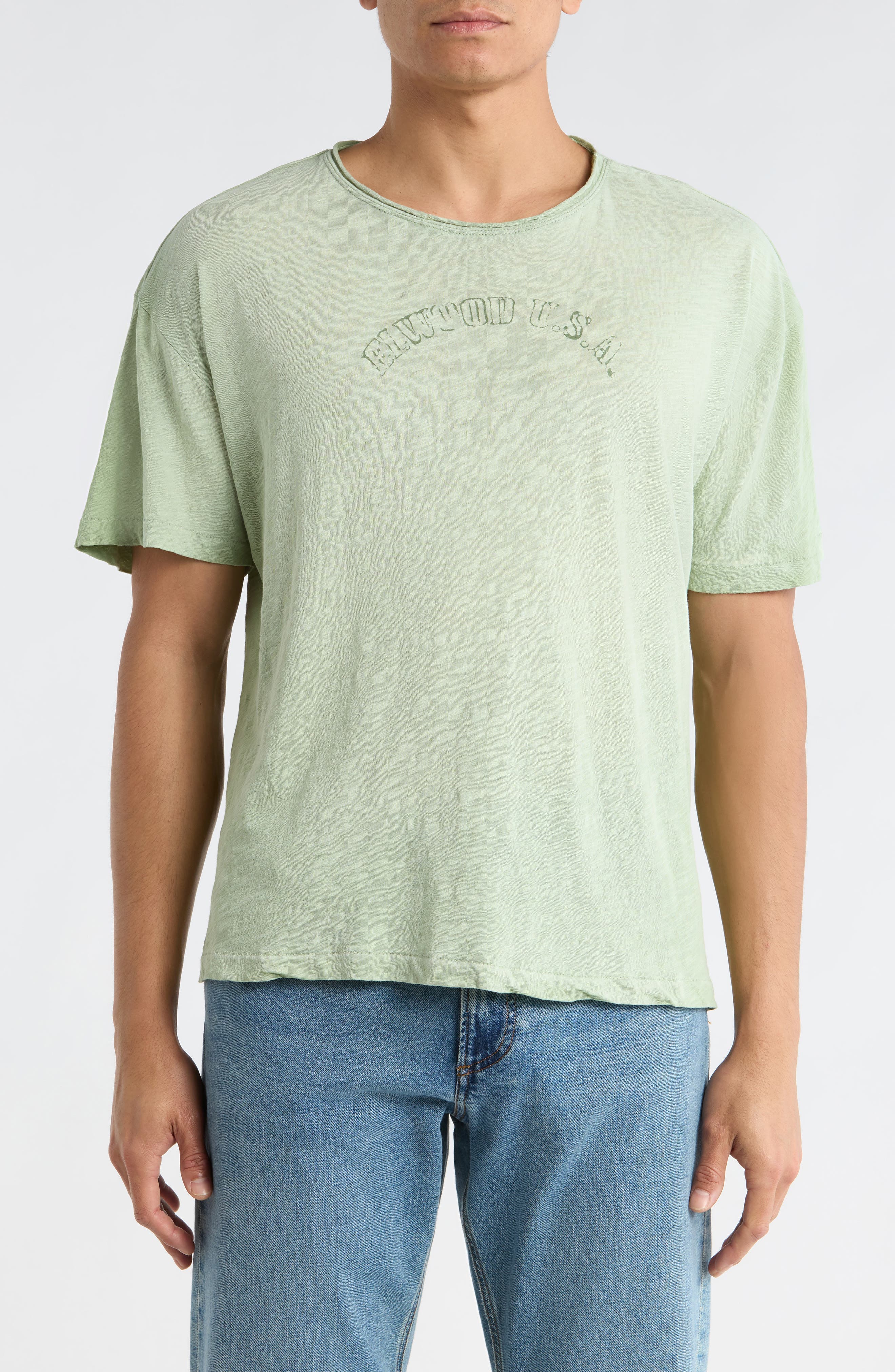 Weathered Logo Graphic T-Shirt - image 1