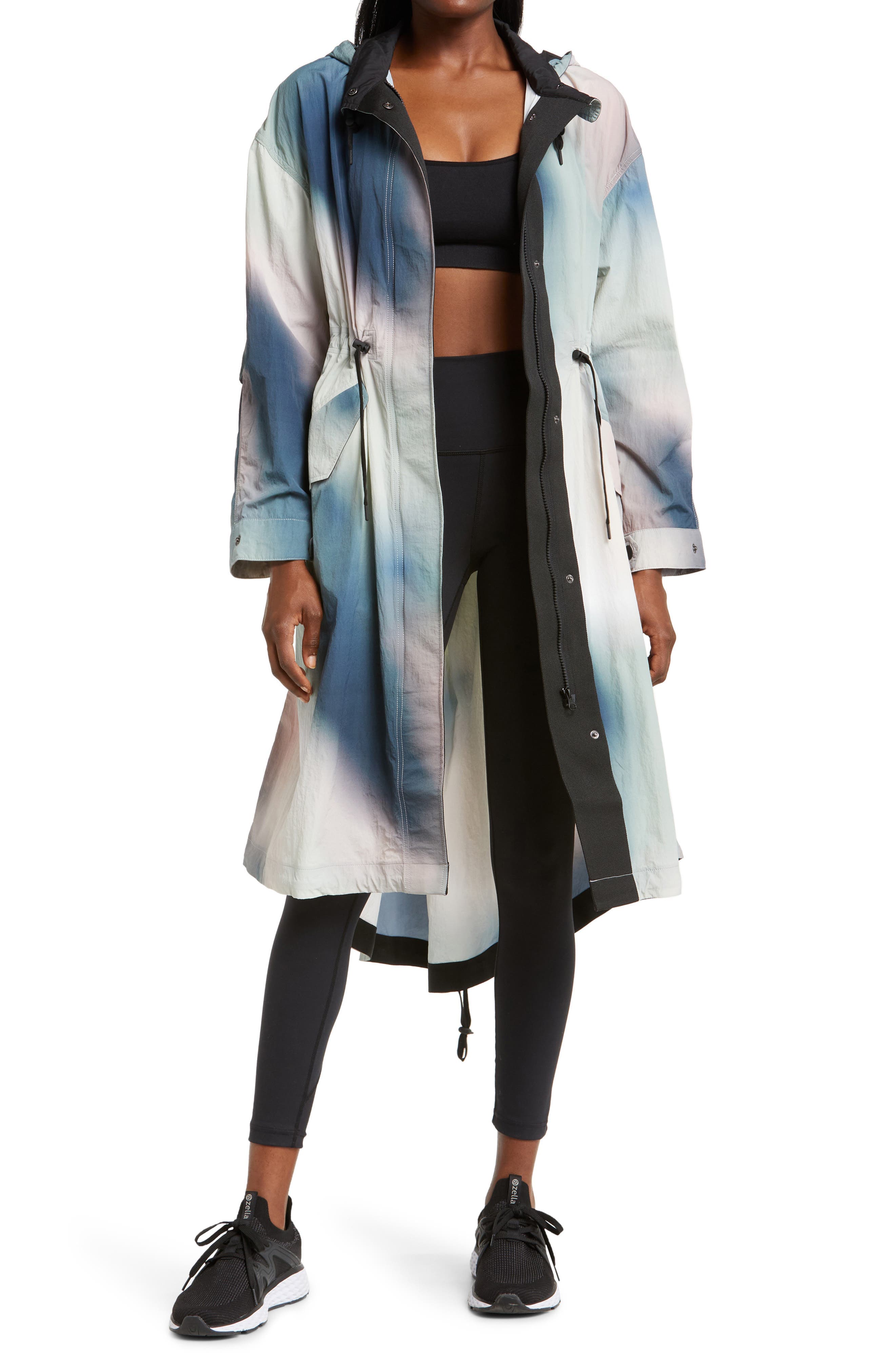 Jet Longline Nylon Coat - image 1