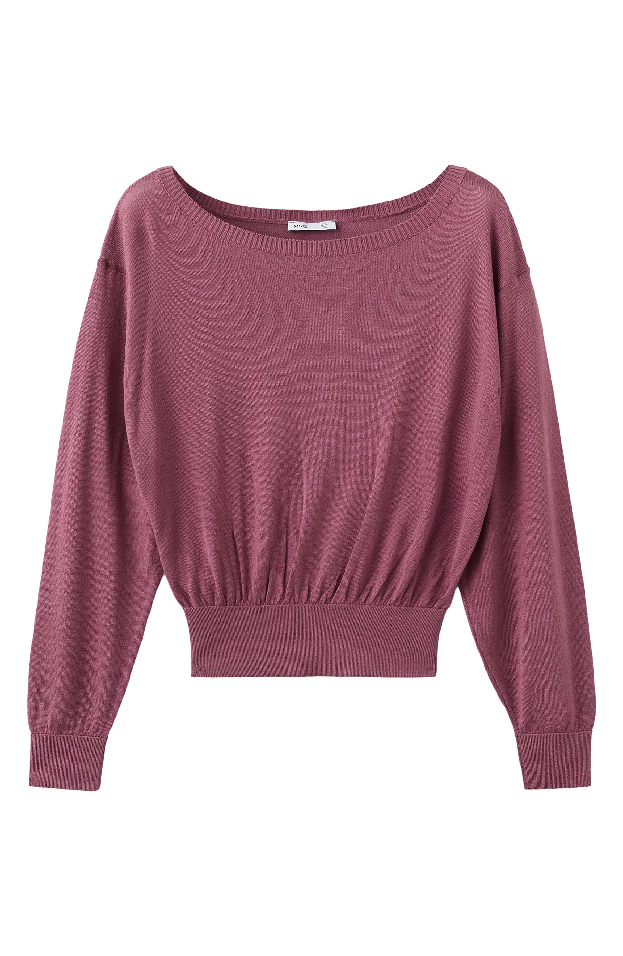 Boat Neck Sweater - image 1
