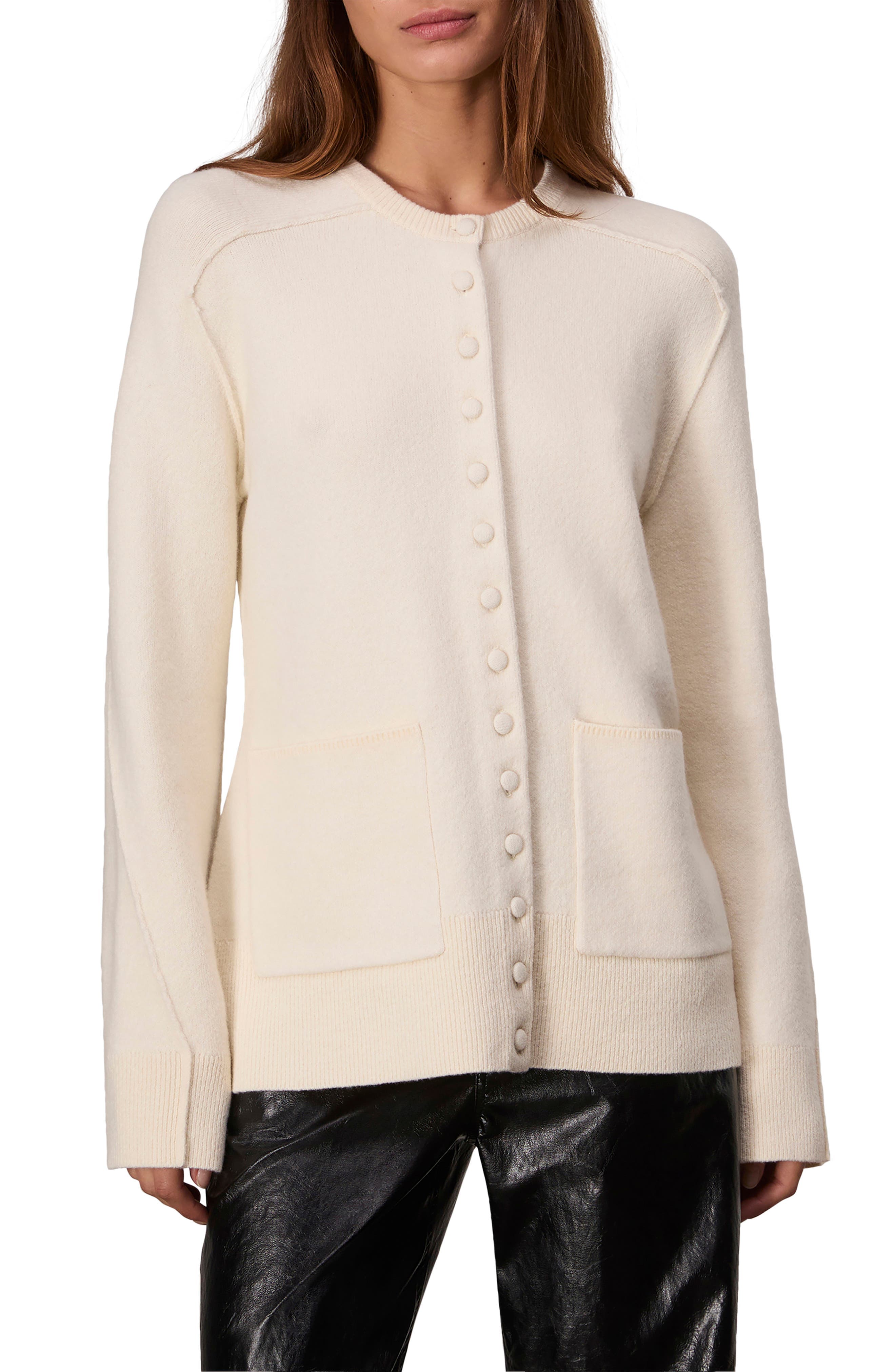 Bridget Wool Blend Long Cardigan - image 1