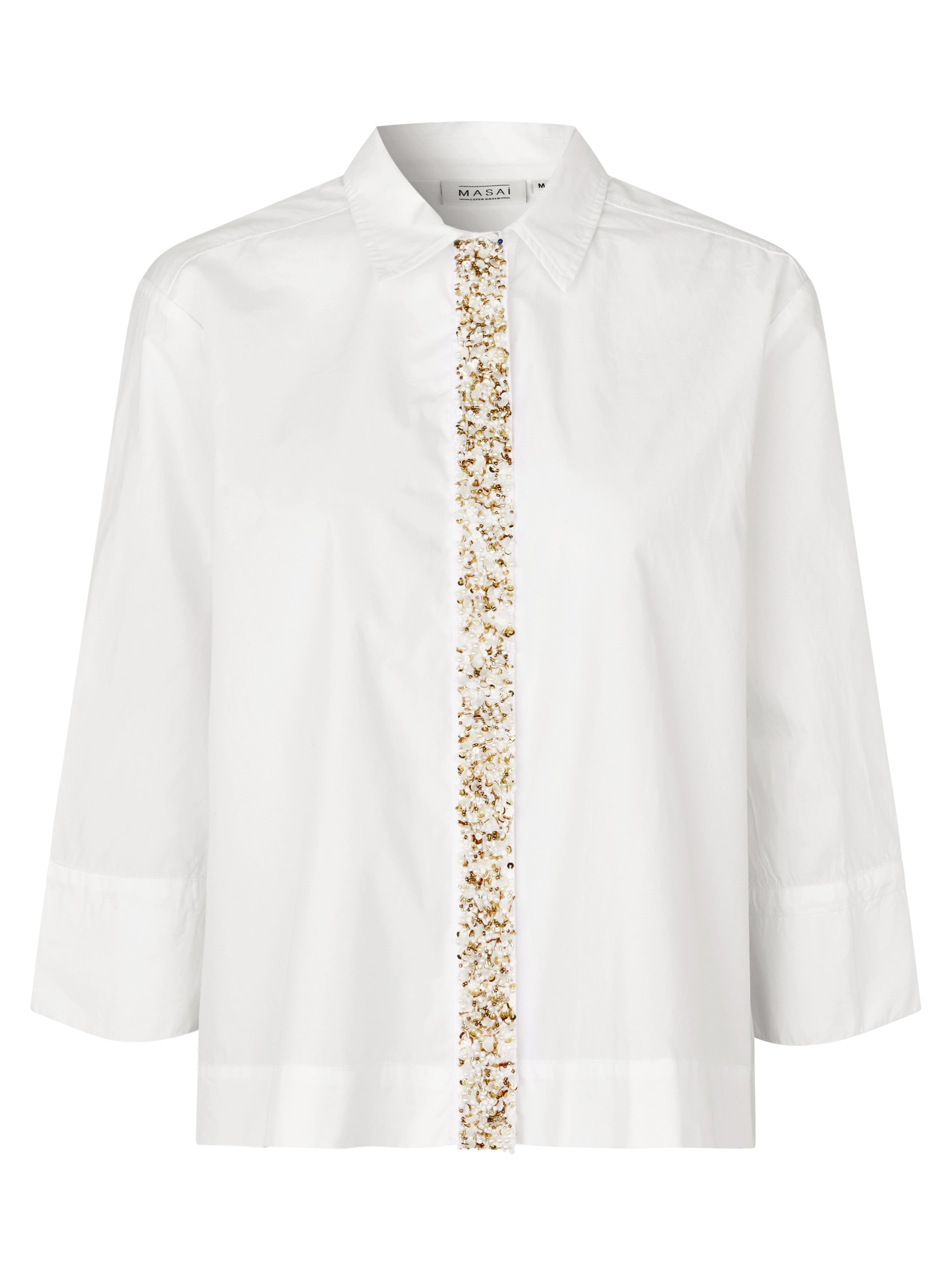Maivesonna Embellished Poplin Shirt - image 2