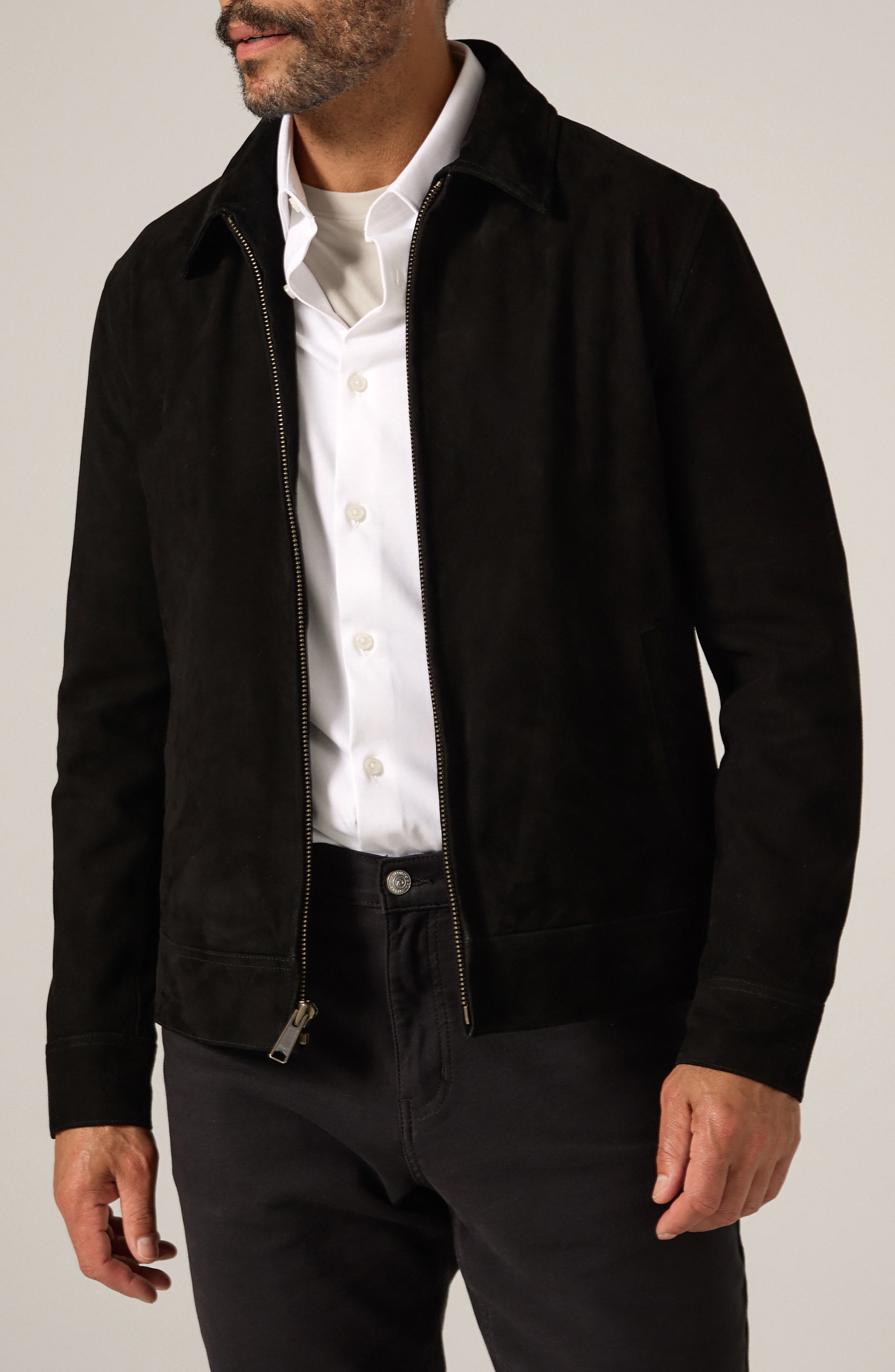 Outback Front Zip Suede Jacket - image 1