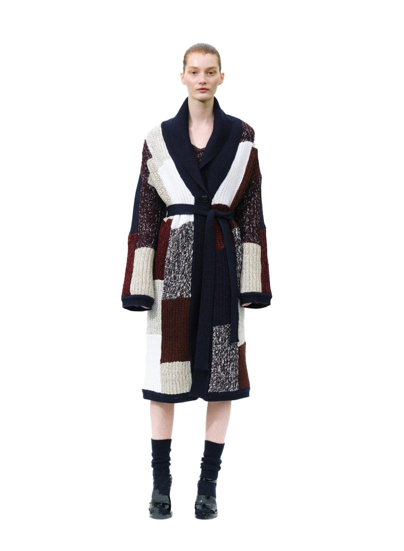 Vivienne Wool Midi Robe Cardigan - image 1