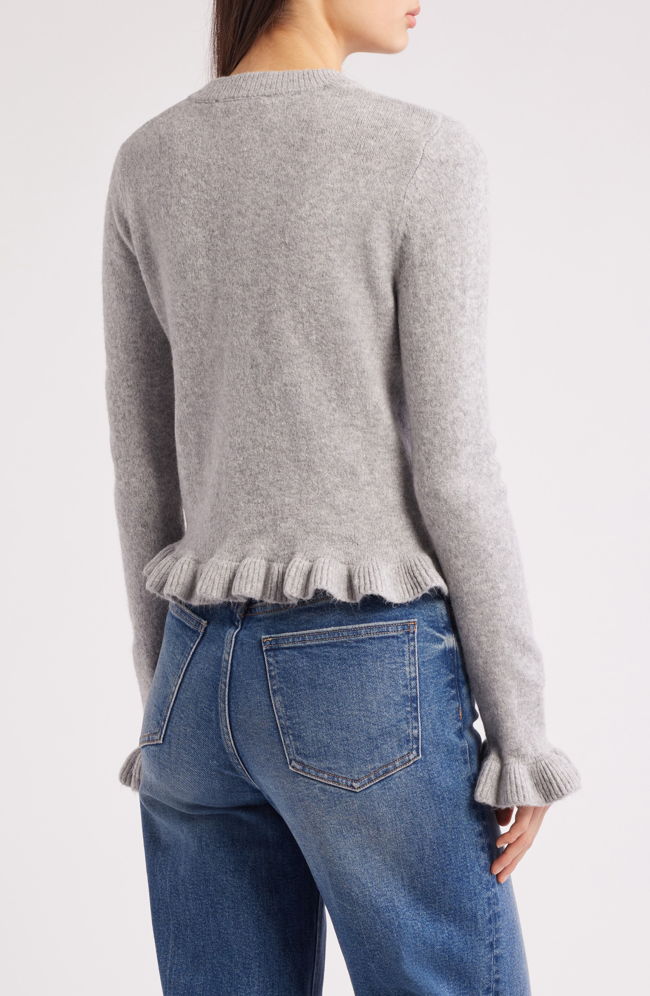 Fleur Ruffle Cardigan - image 2