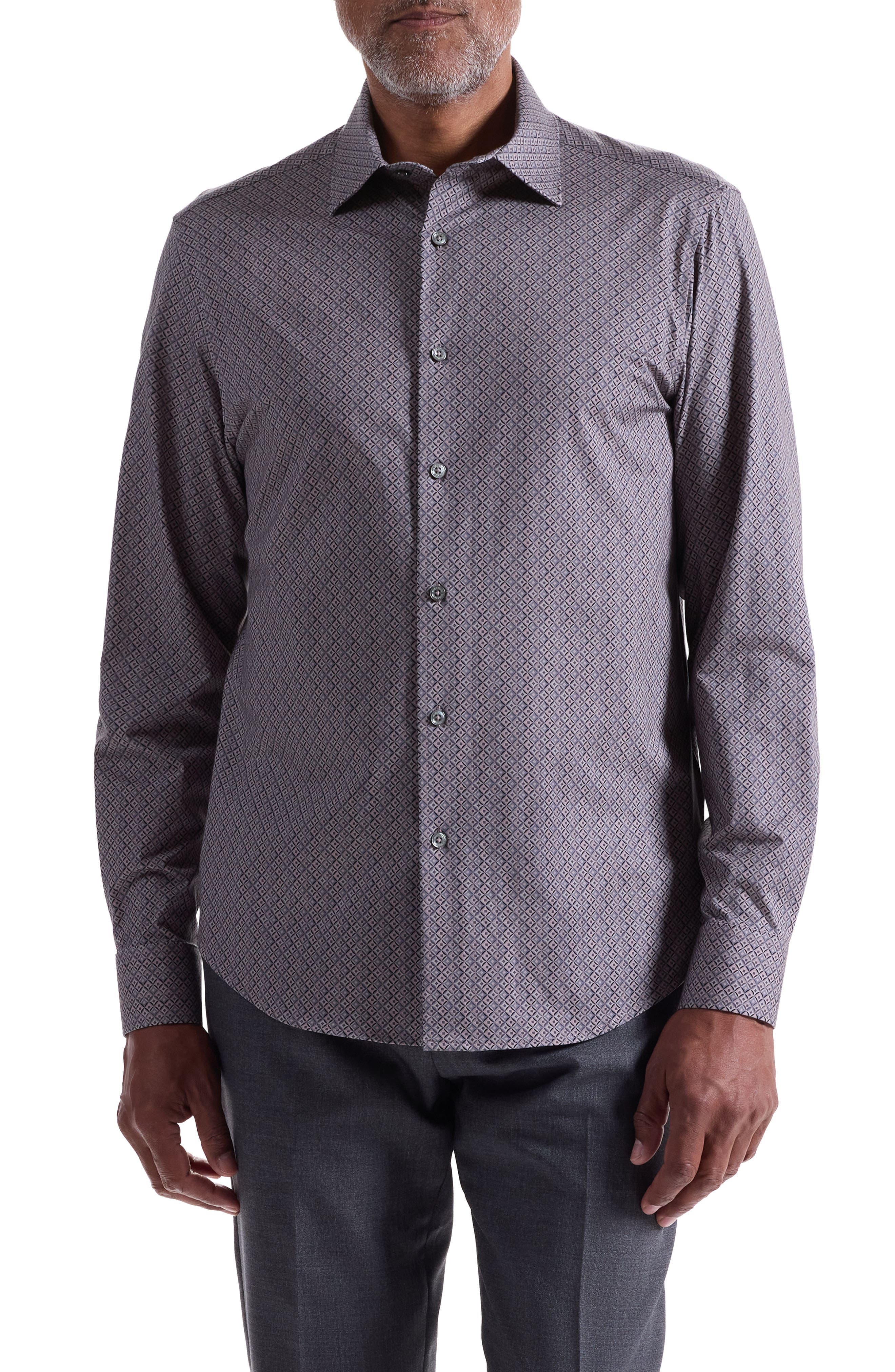 James OoohCotton Geo Print Button-Up Shirt - image 1
