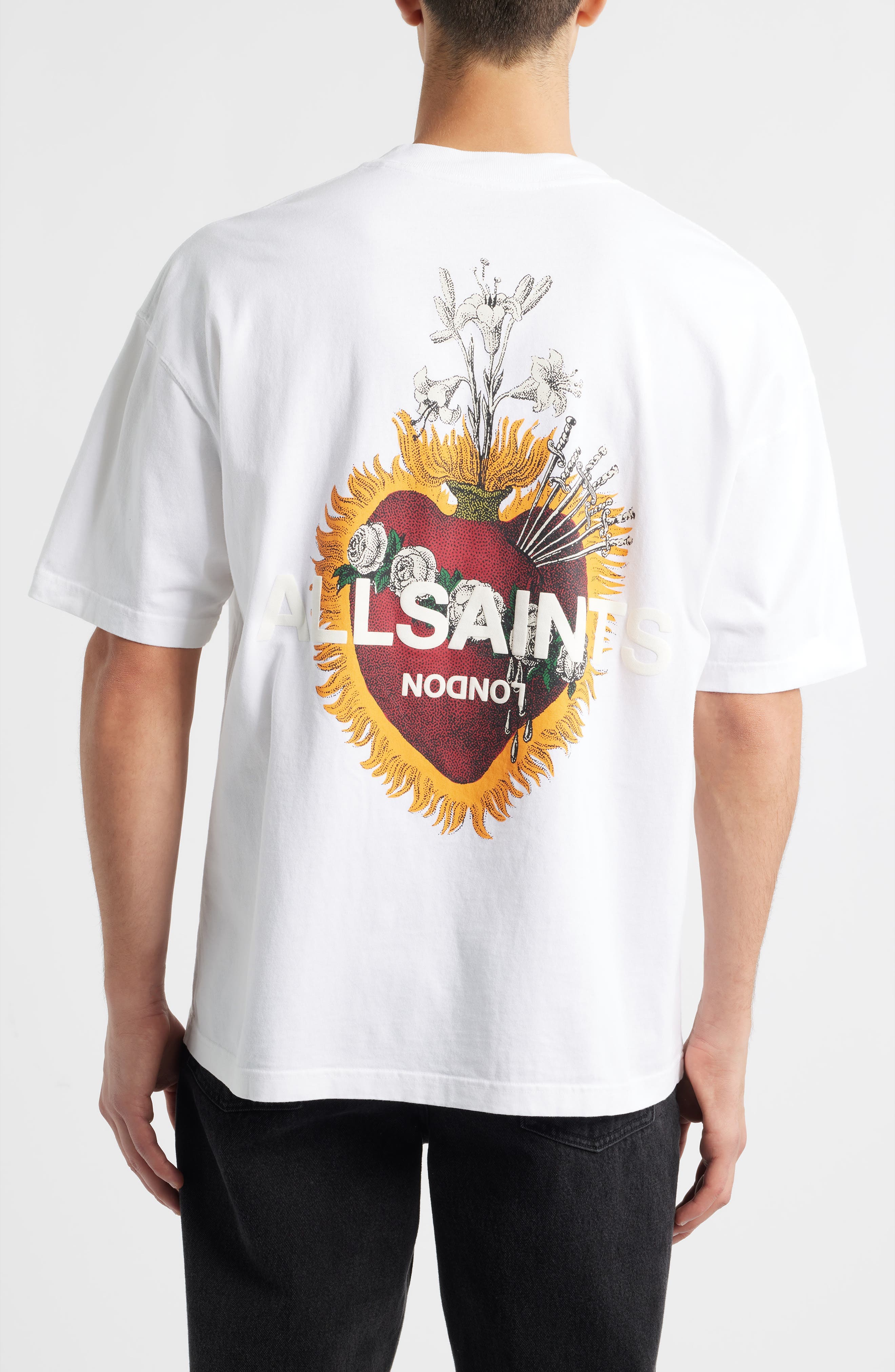 Heartfelt Cotton Graphic T-Shirt - image 2