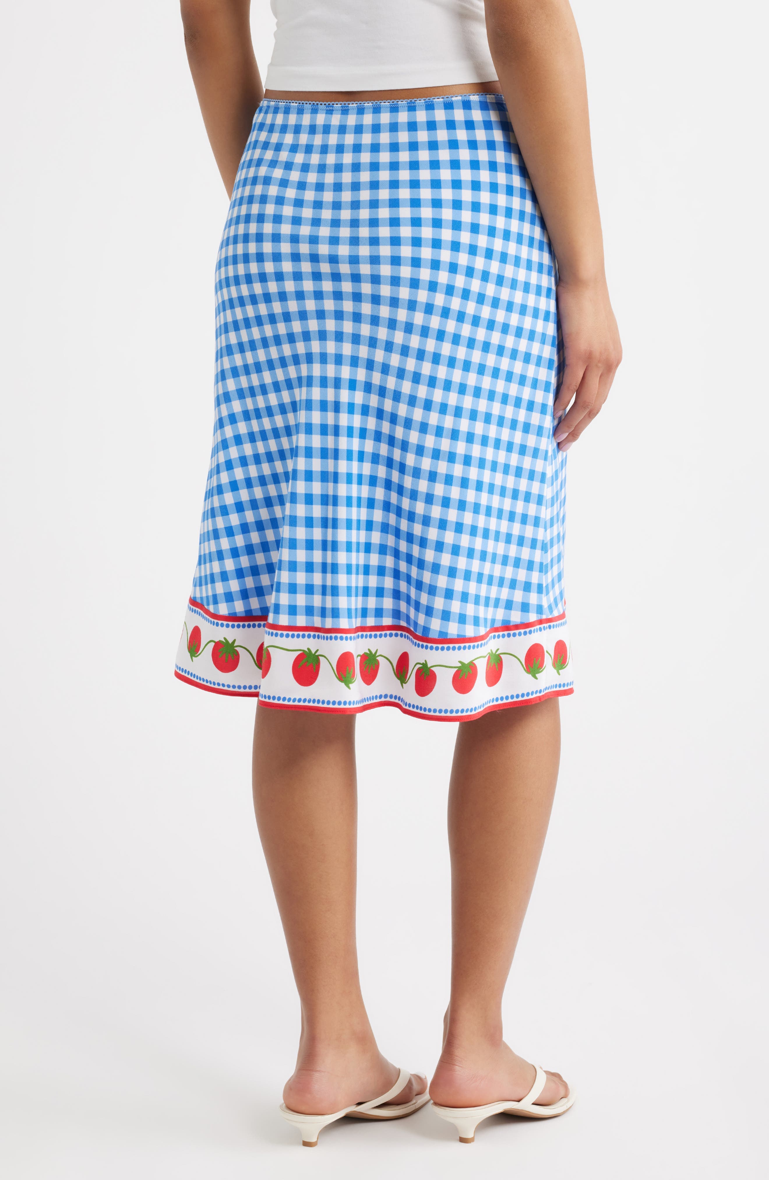 x Giadzy Grazia Print Skirt - image 2