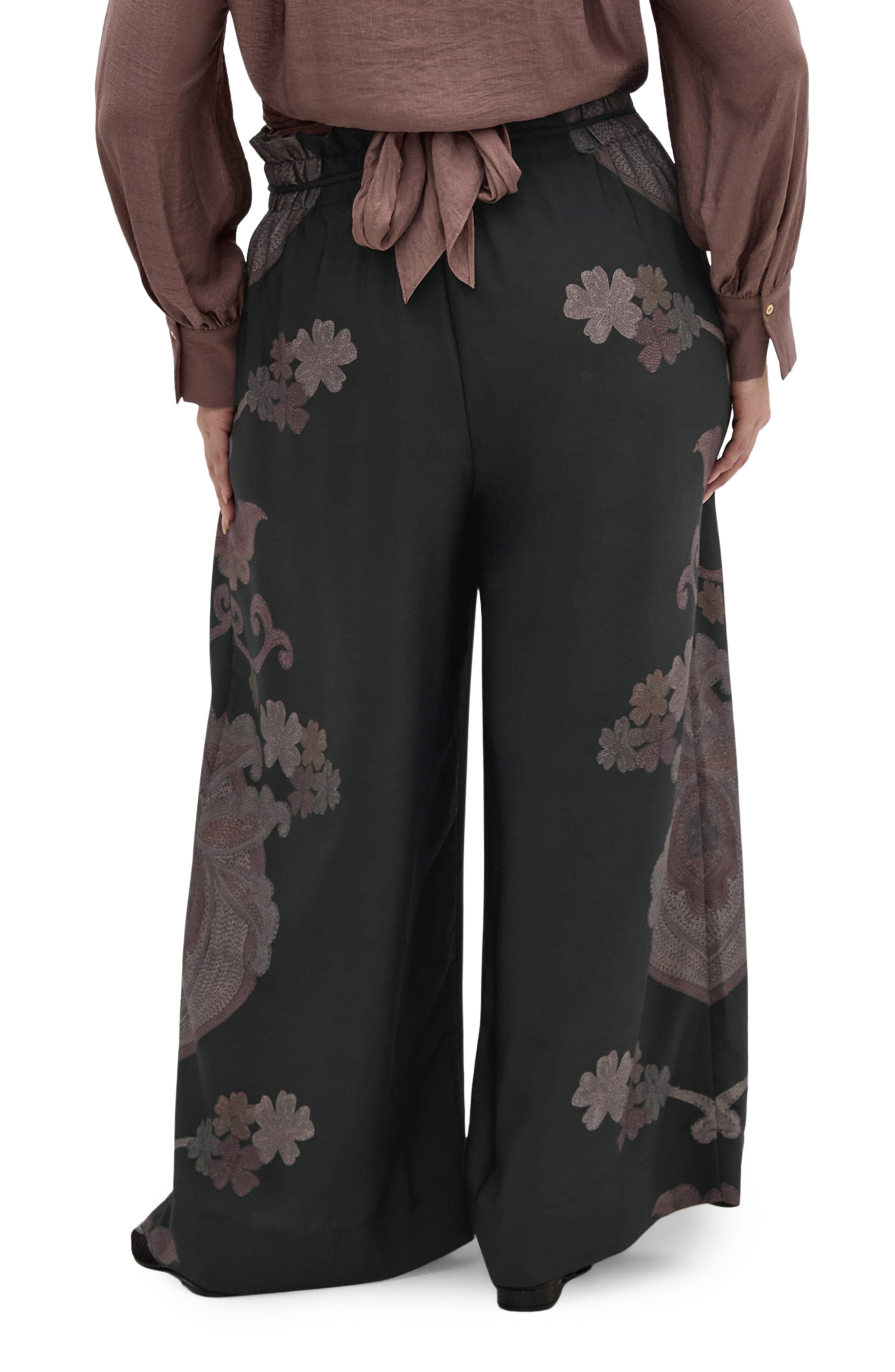 Eternal Paperbag Waist Wide Leg Pants - image 2