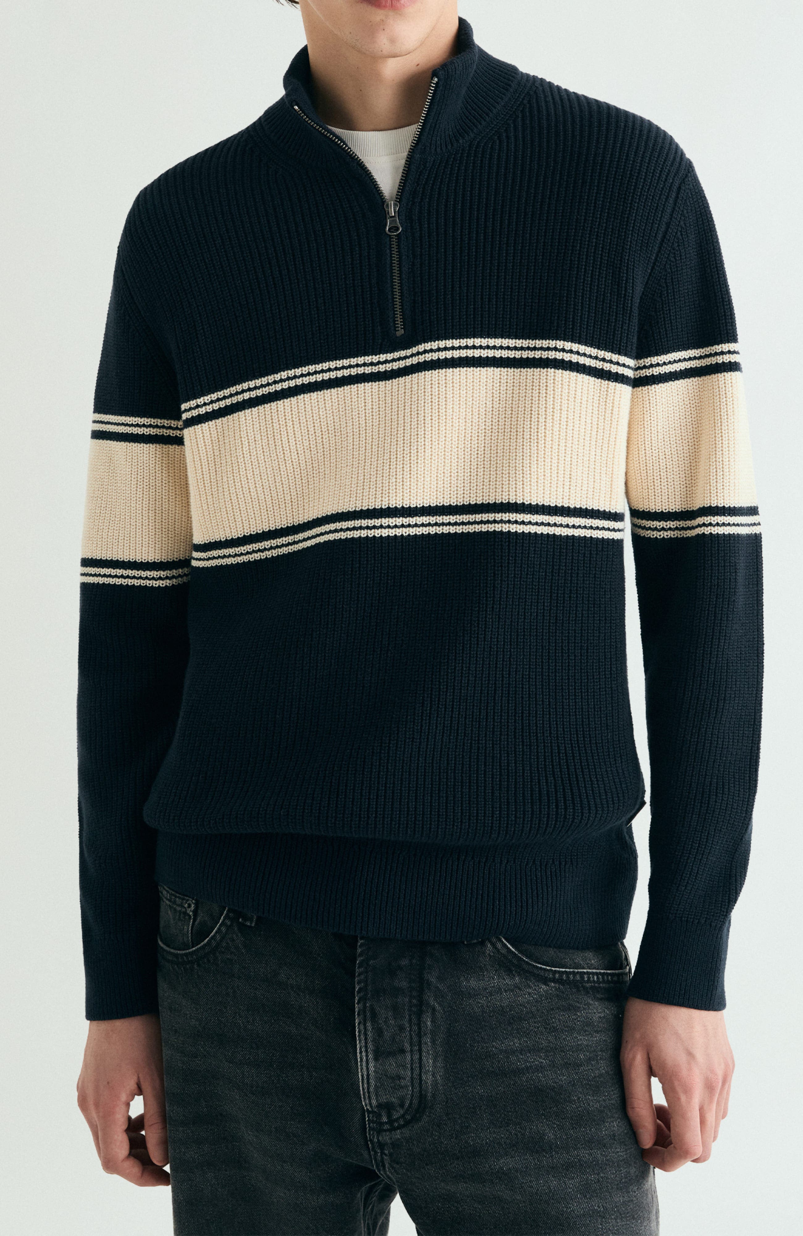Turtleneck Knit Sweater - image 1