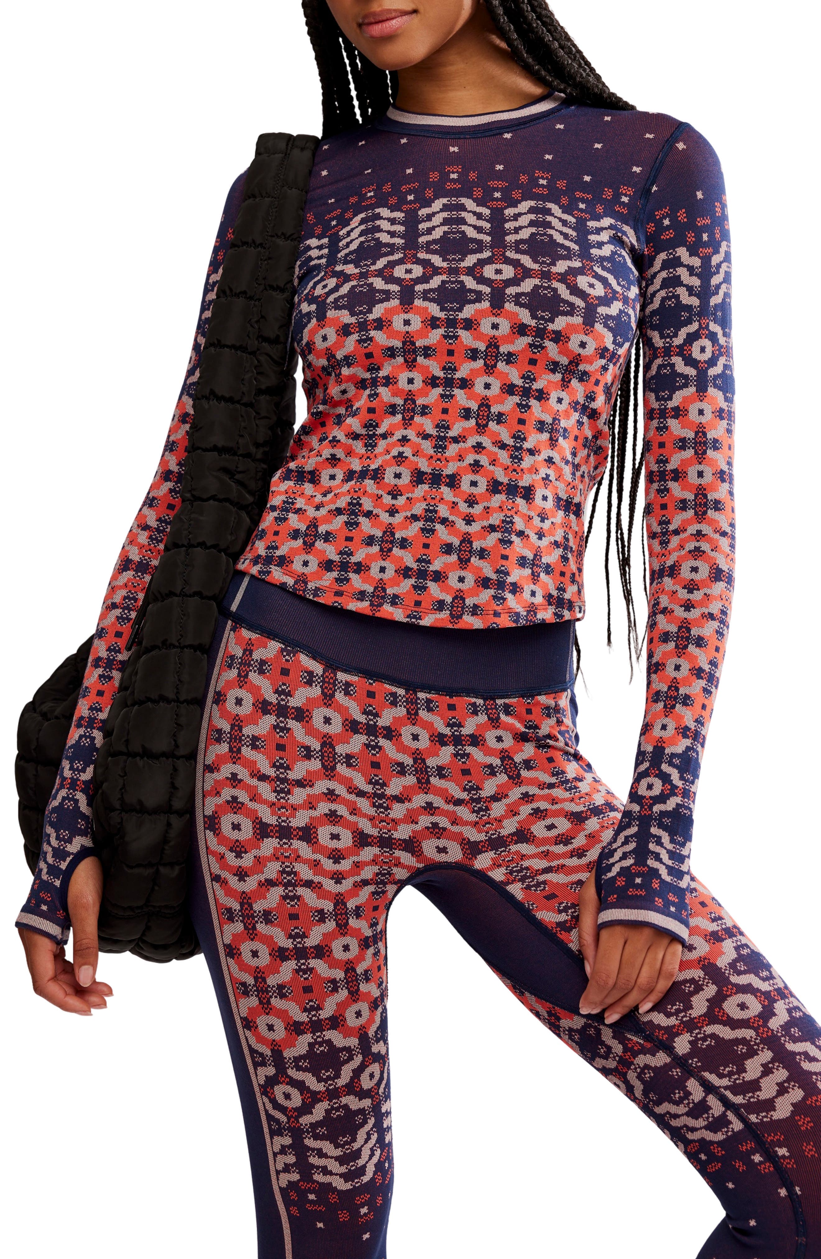 Myoko Jacquard Layer T-Shirt - image 1