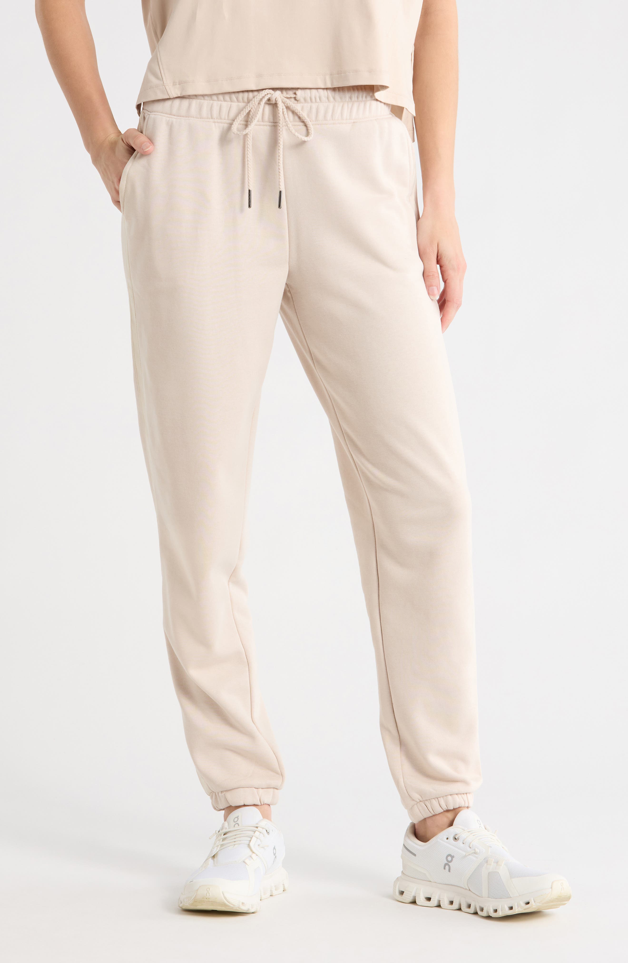 Stripe French Terry Joggers - image 1