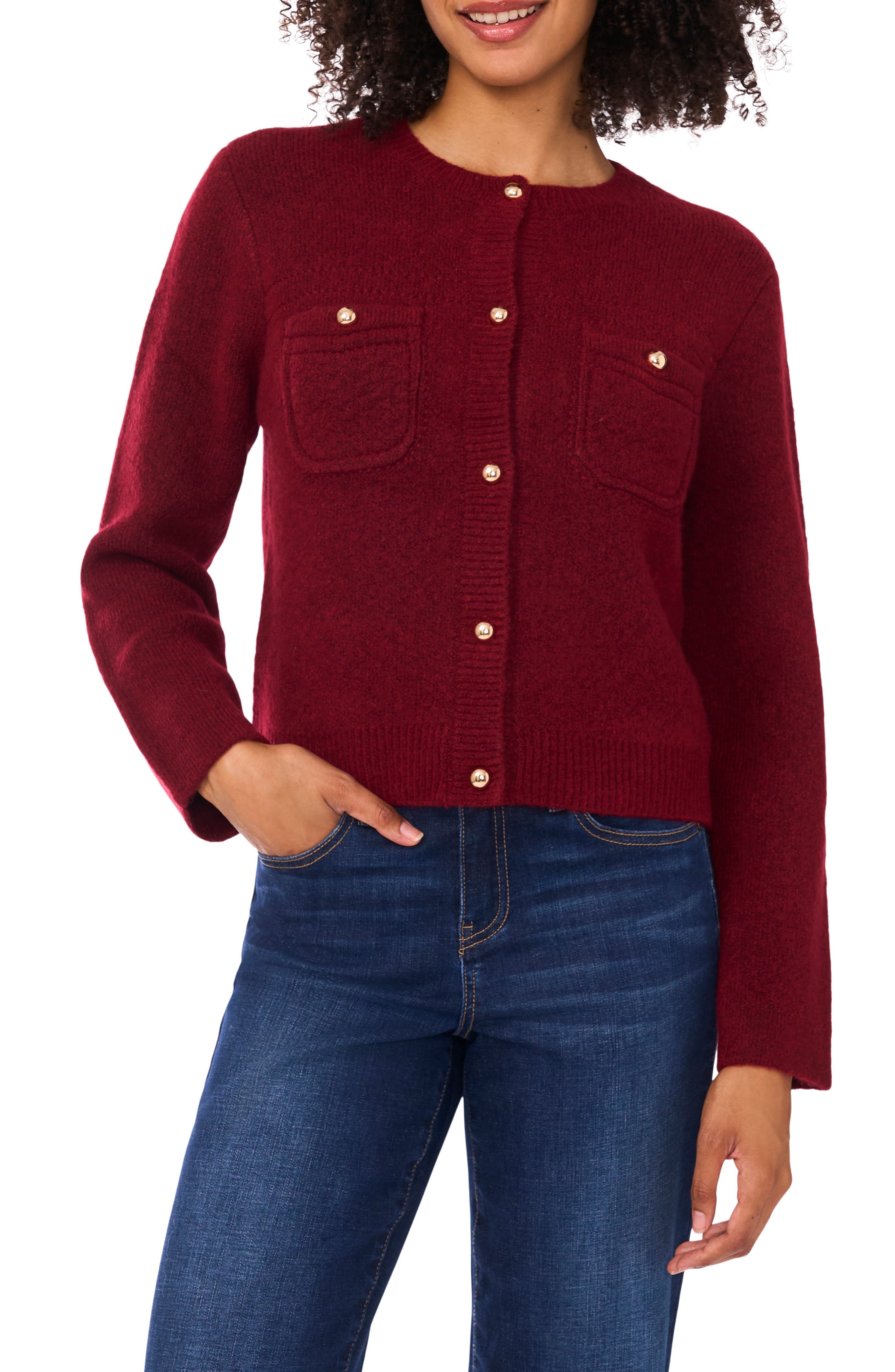 Patch Pocket Cardigan - image 3