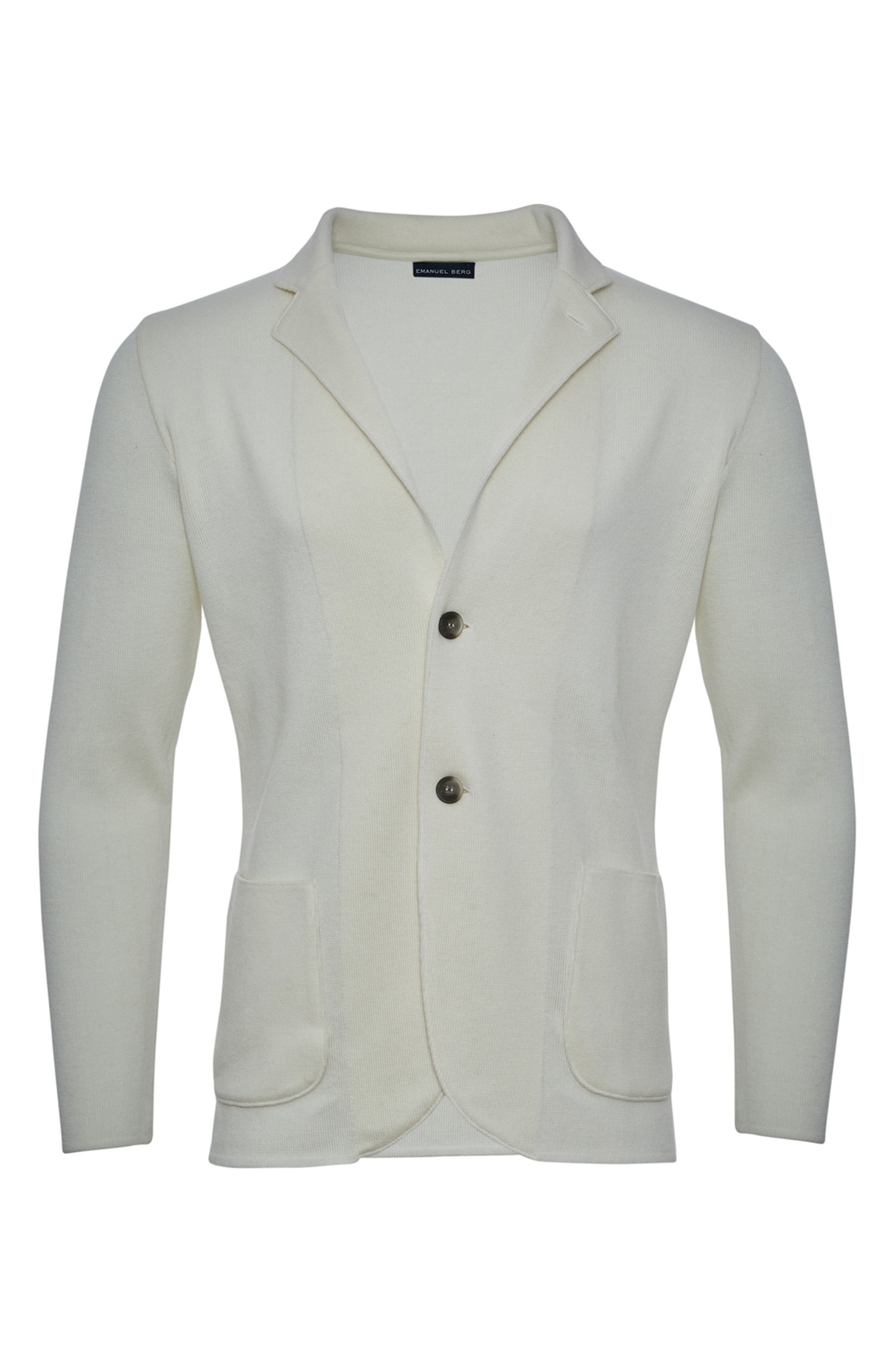 Premium Merino Wool Knit Sport Coat