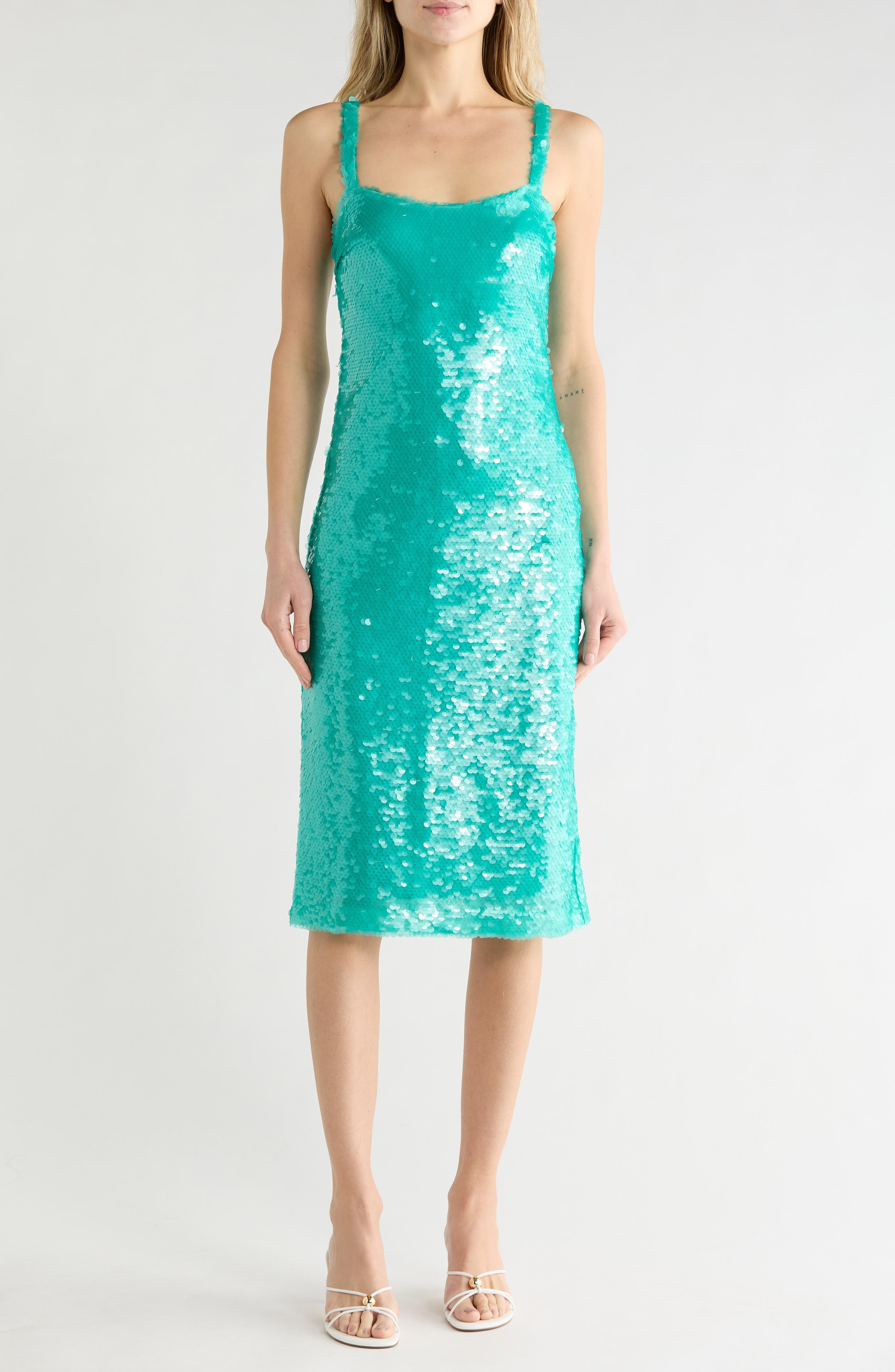 Gabin Sequin Midi Dress - image 1
