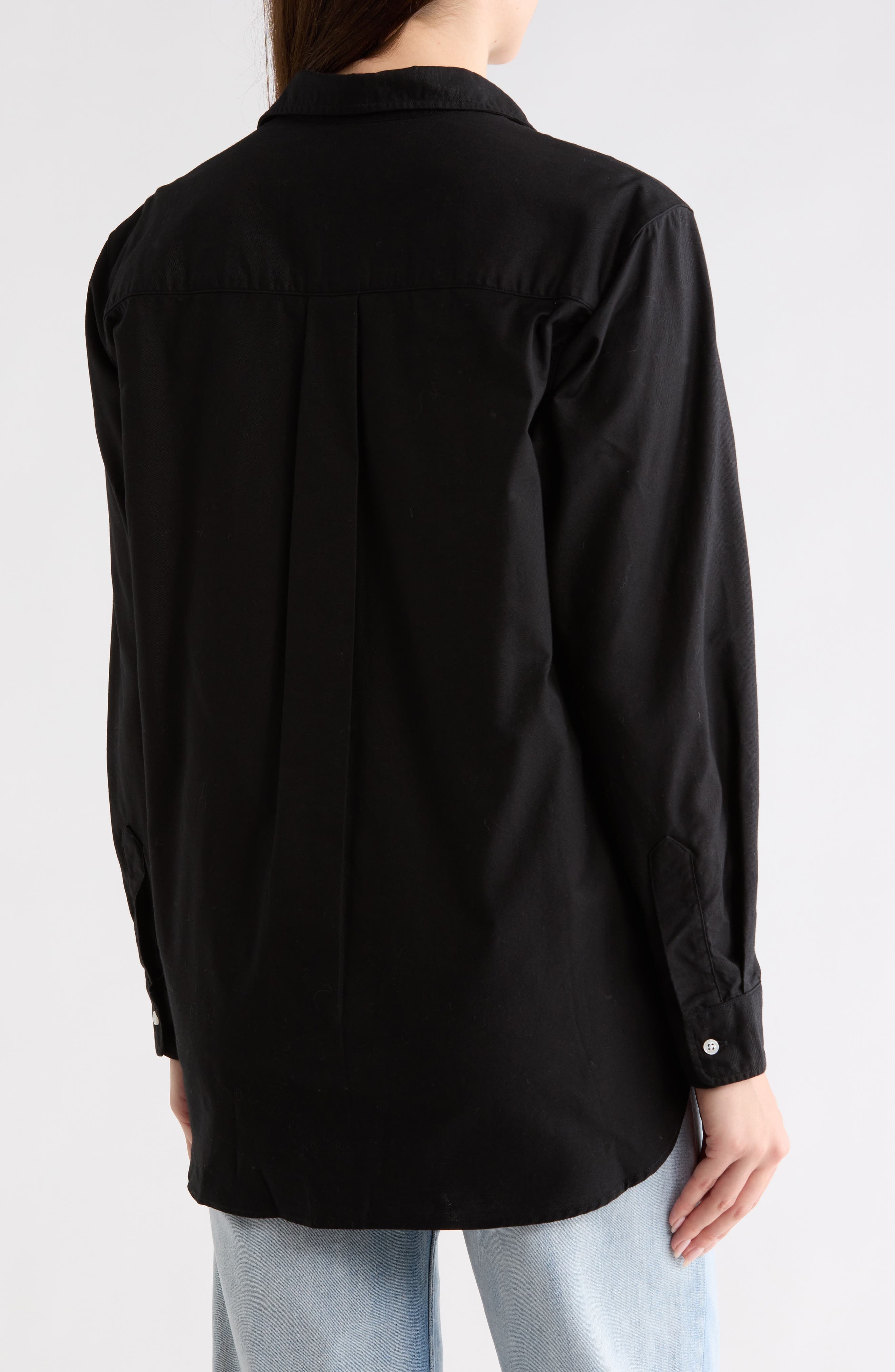 Boyfriend Button-Up Shirt - image 2