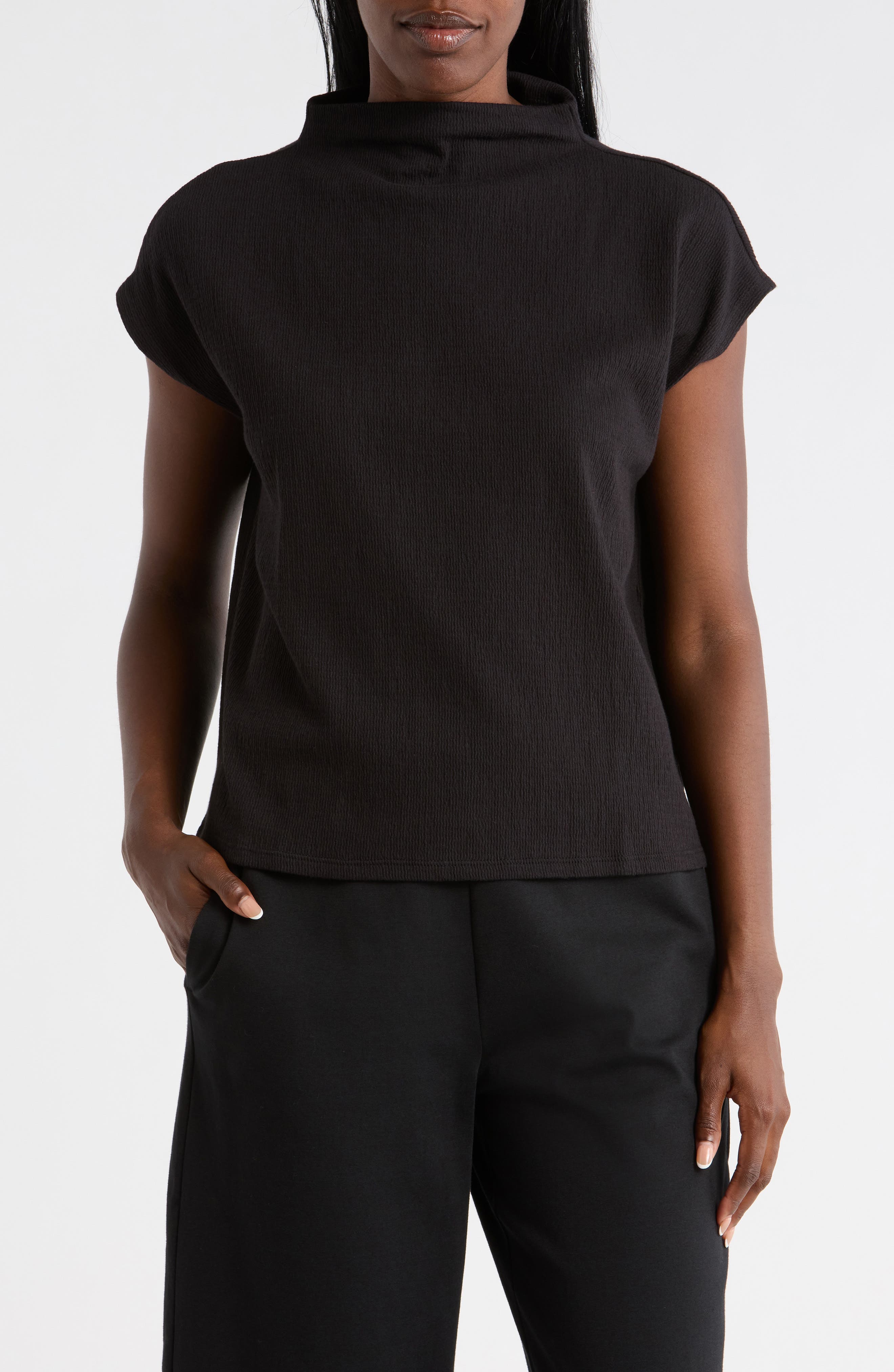 Funnel Neck Top - image 1