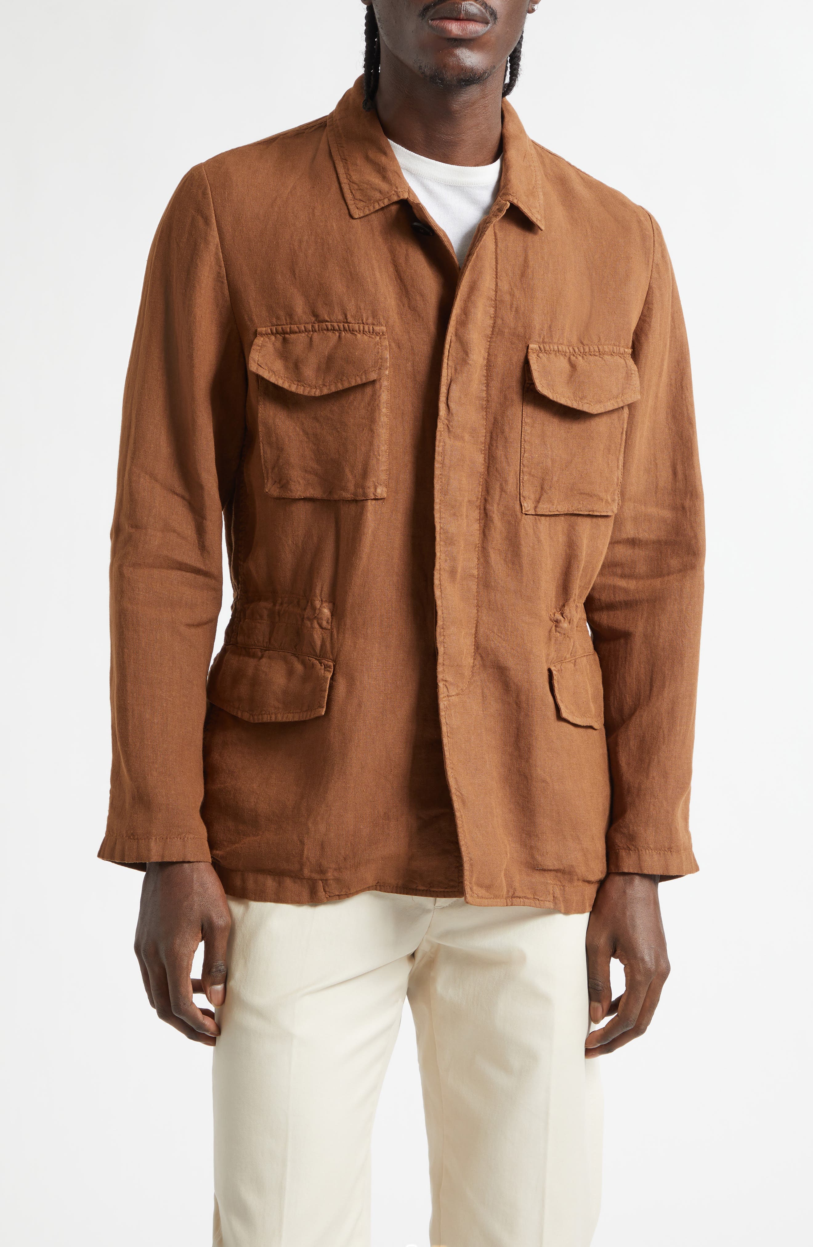 Linen Field Jacket - image 1