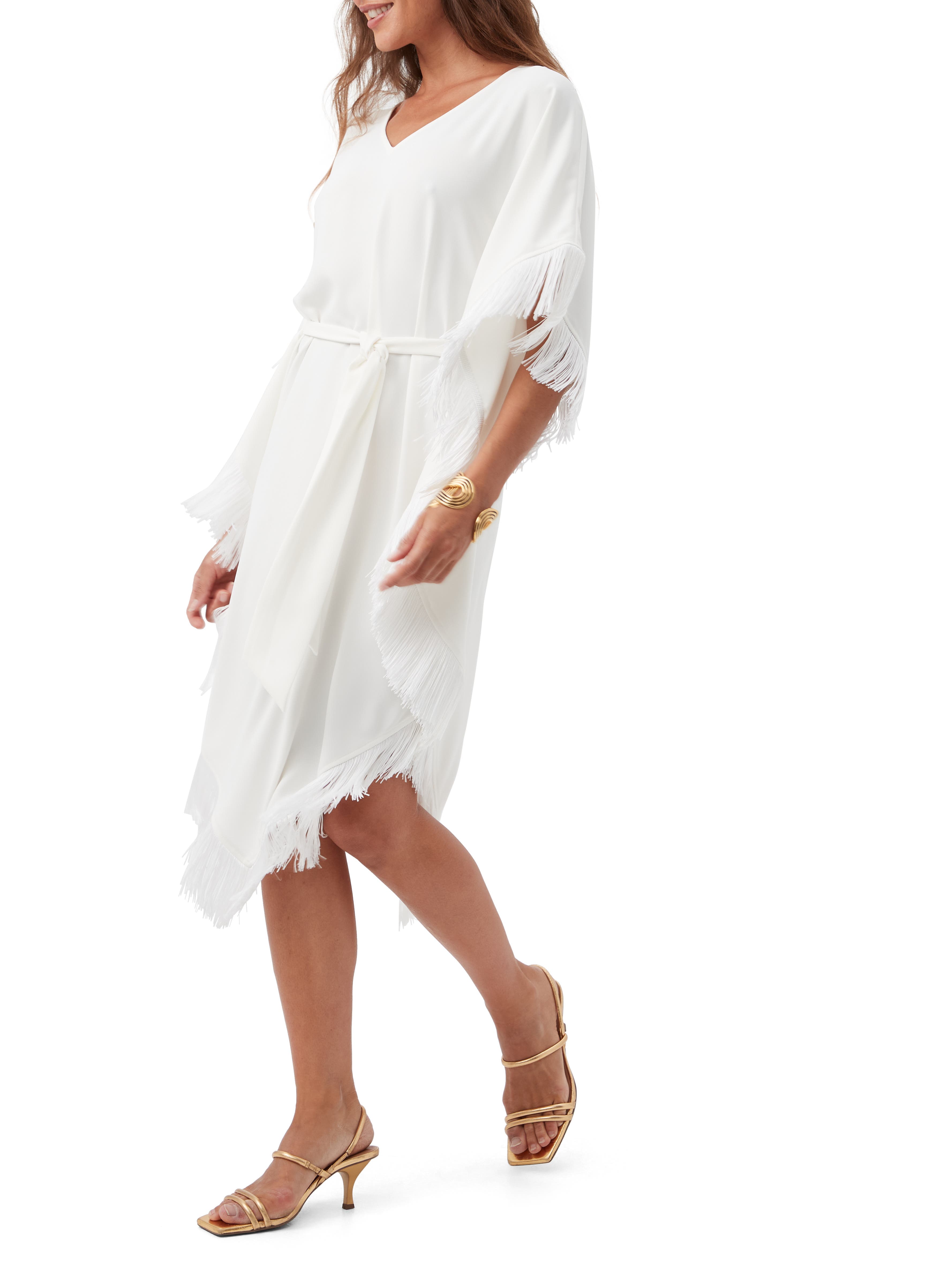 Fringe Caftan Toulouse Dress - image 2