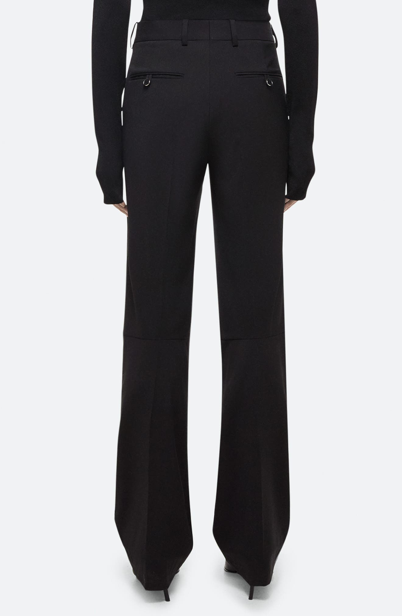 Curve Car Virgin Wool Straight Leg Pants - image 2