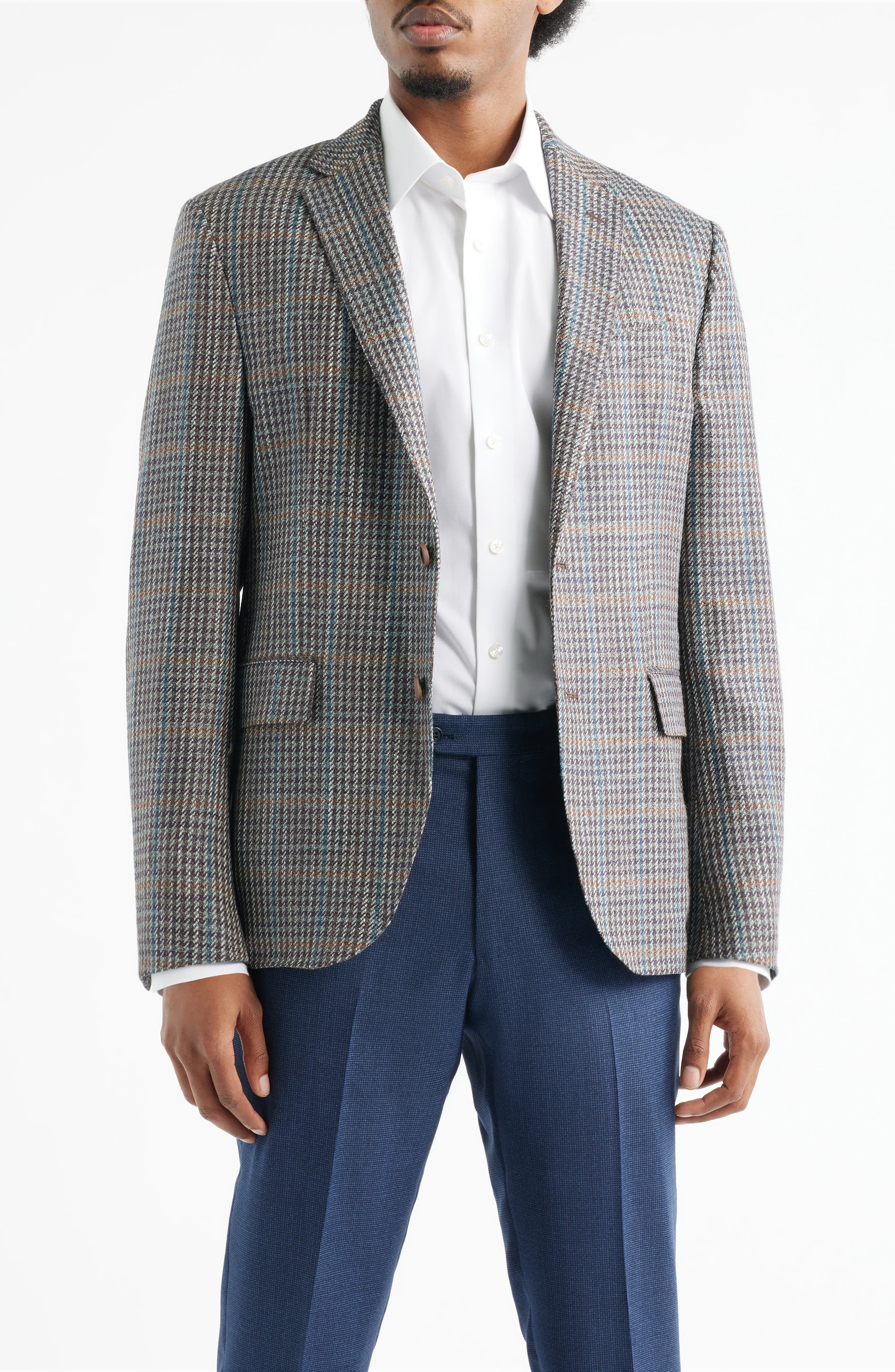 Treviso Wool & Silk Sport Coat - image 3