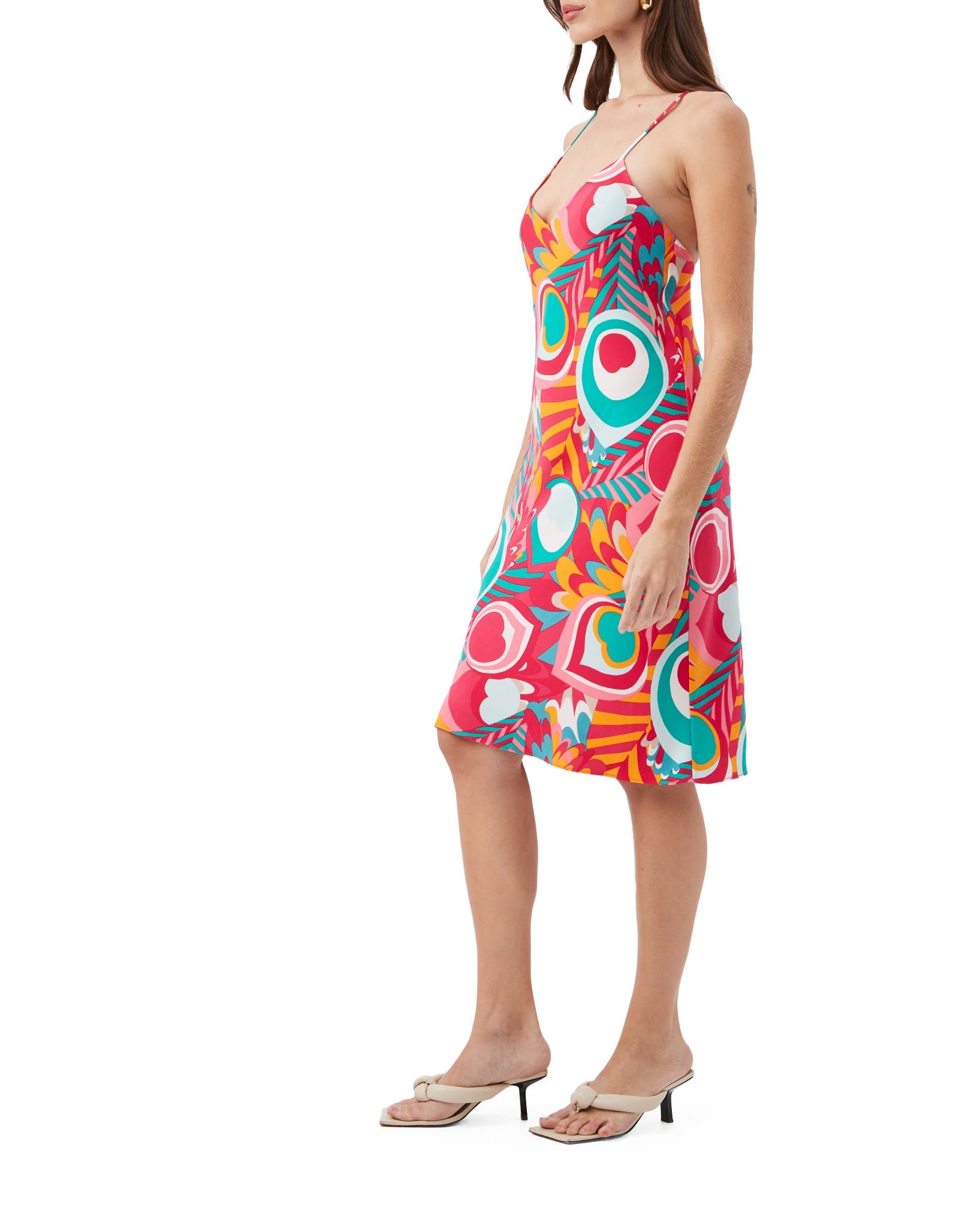 Arana 2 Printed Slip Dress - image 2