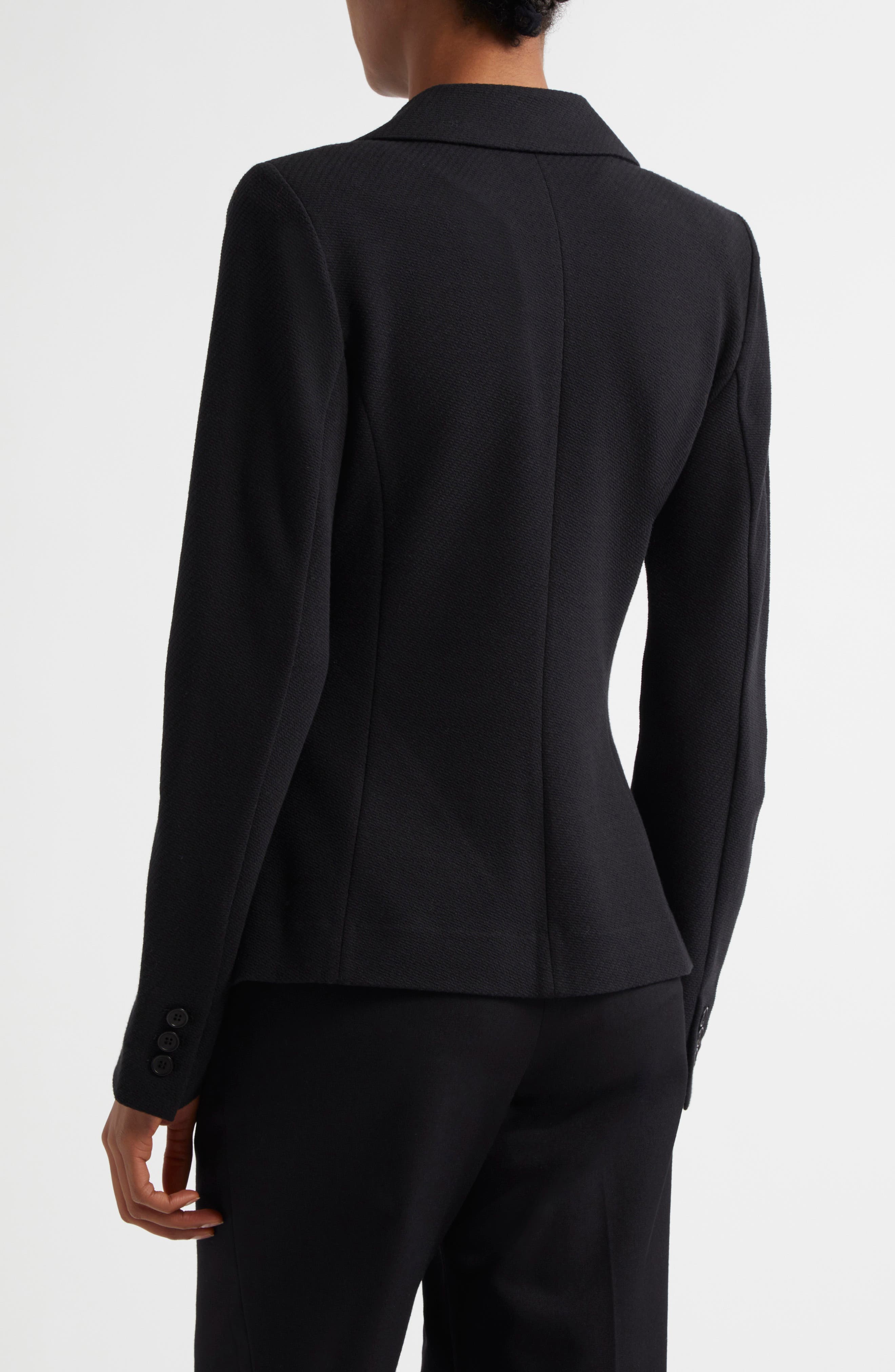Stretch One-Button Blazer - image 2