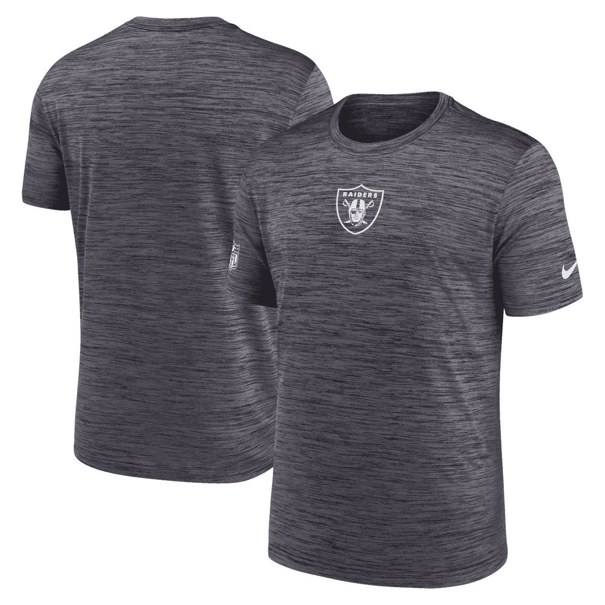 Men's Nike Black Las Vegas Raiders Big & Tall Sideline Velocity Performance T-Shirt - image 1