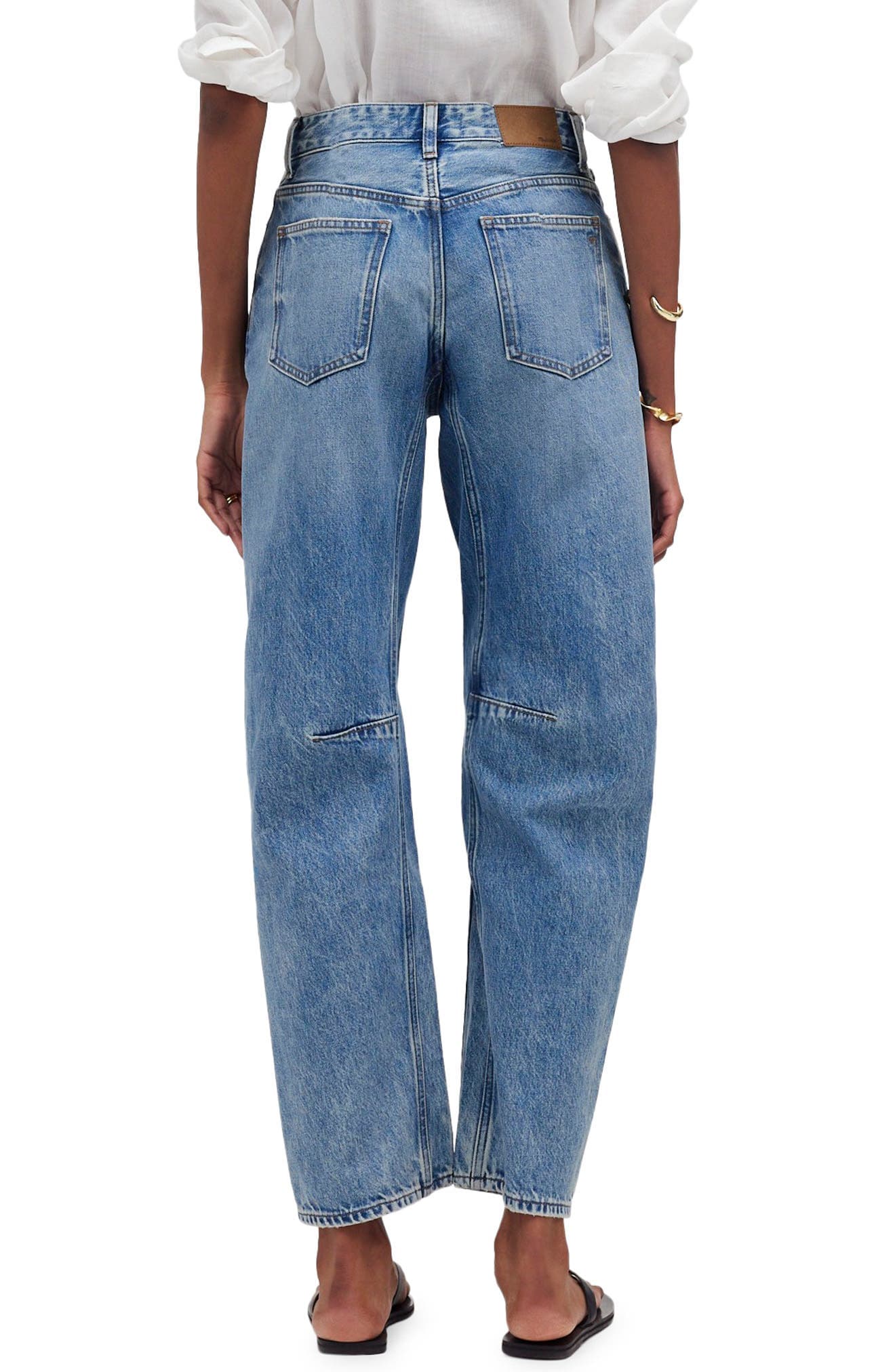 The Darted Barrel Leg Jeans - image 2