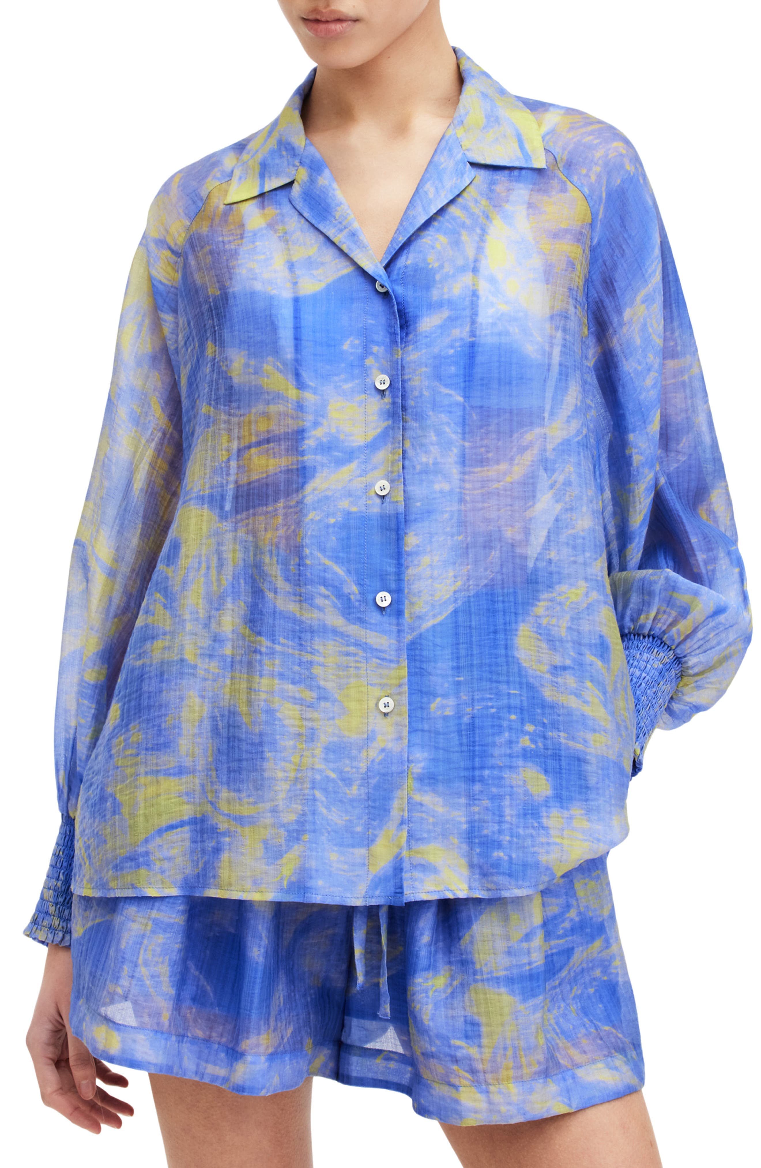 Isla Inspiral Button-Up Shirt - image 1