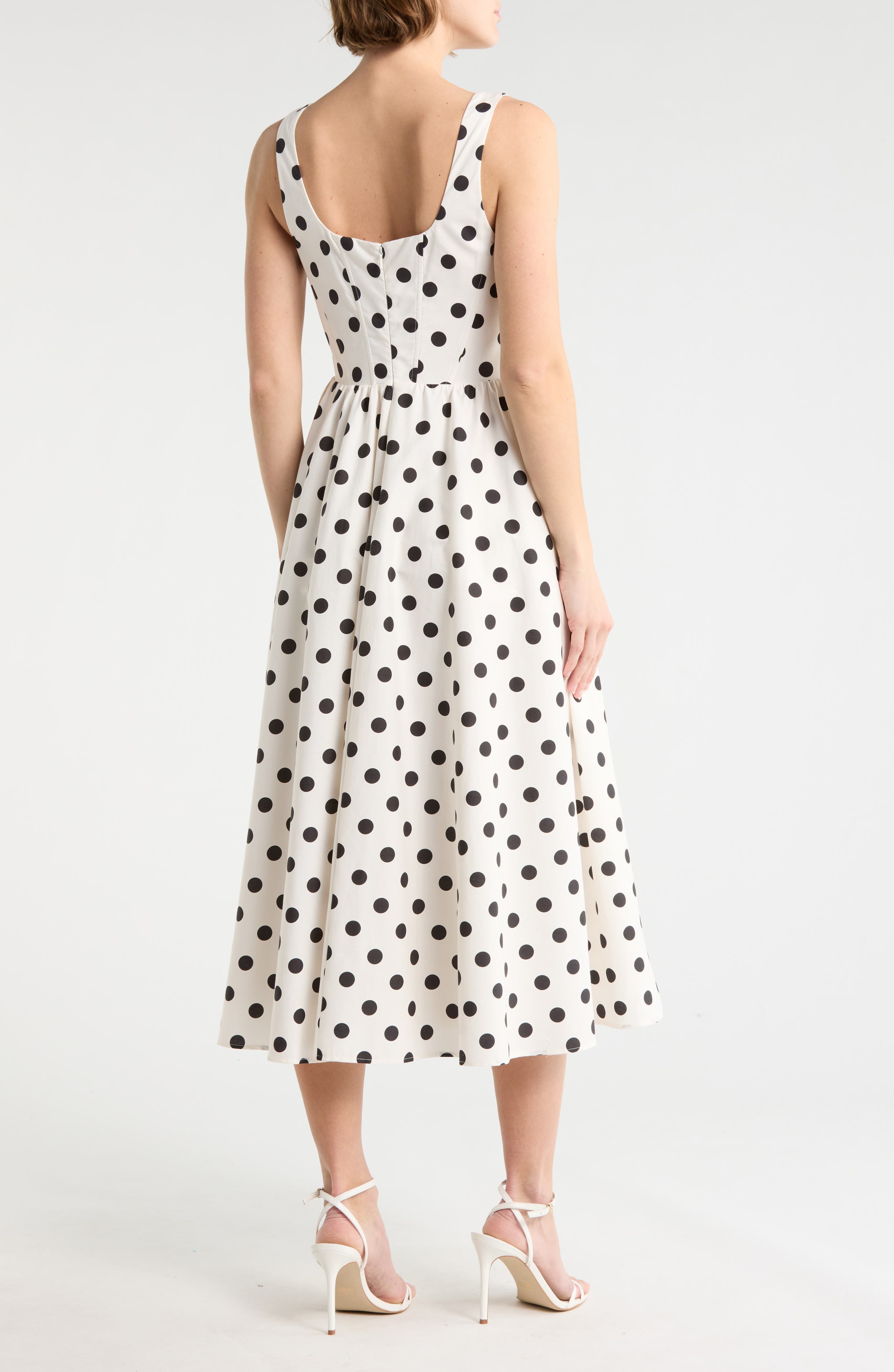 Corset Midi Dress - image 2