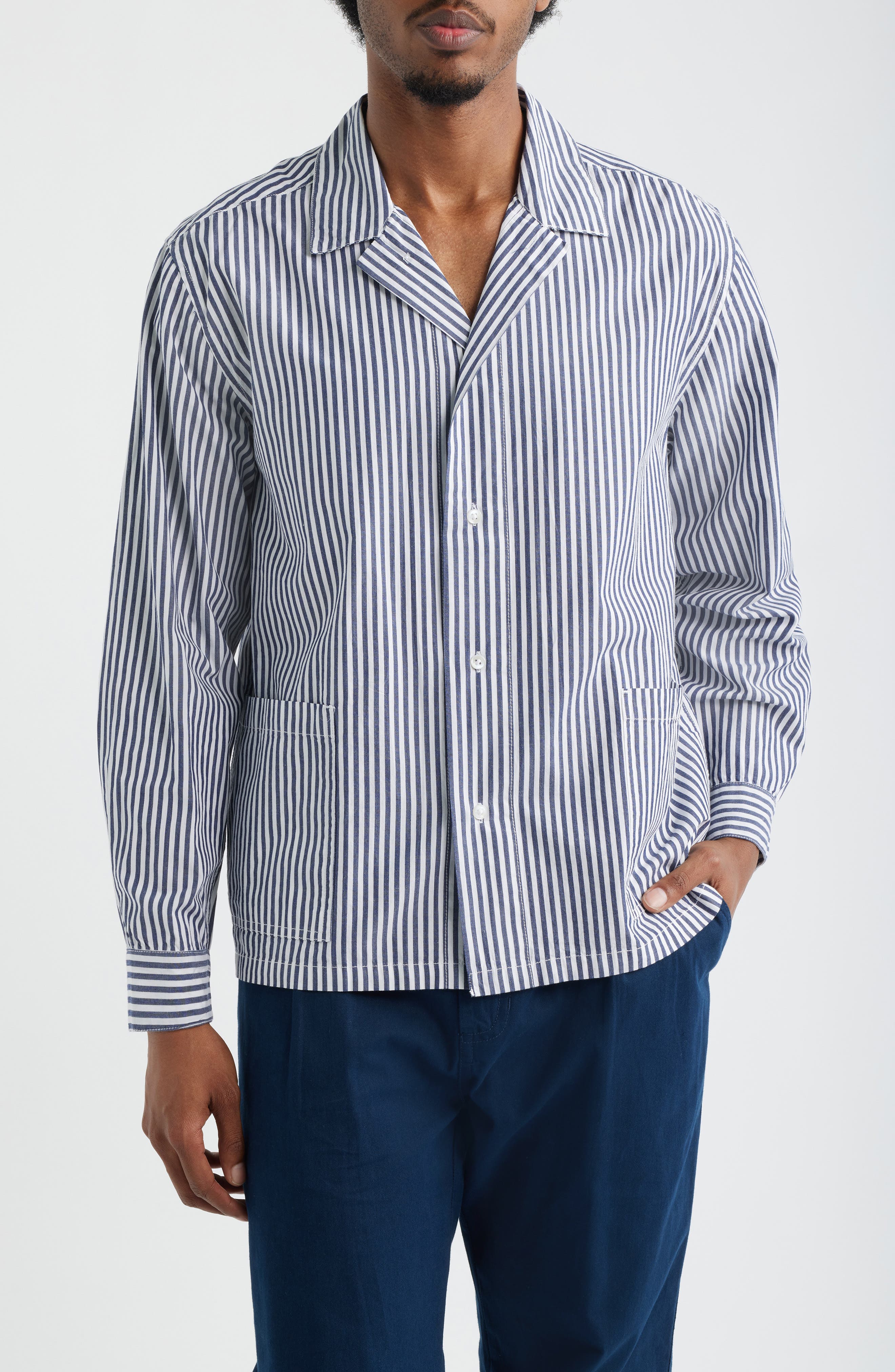 Waiter Stripe Poplin Button-Up shirt - image 1