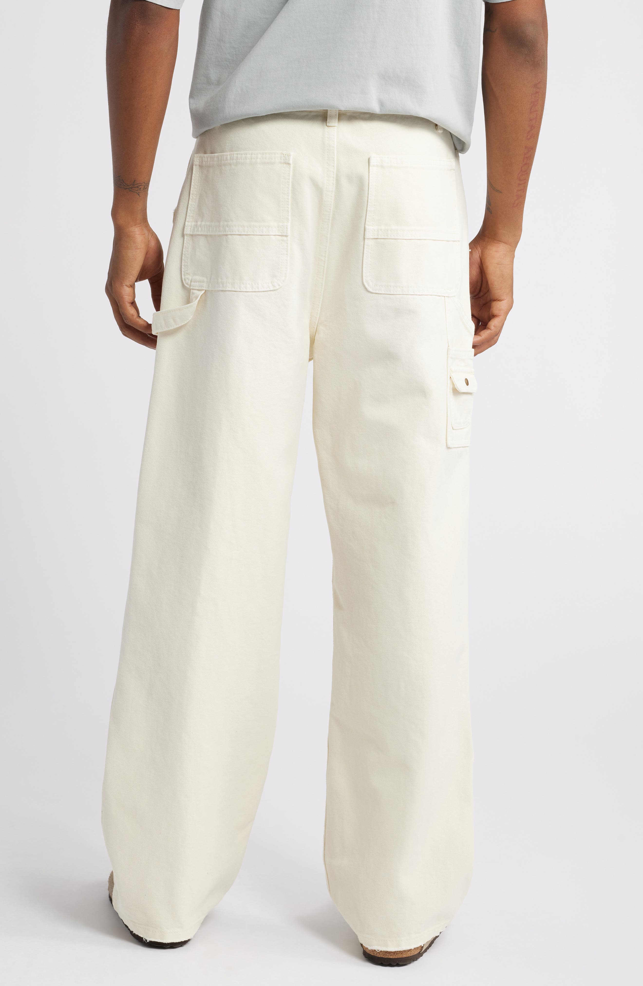 Relaxed Fit Denim Carpenter Pants - image 2