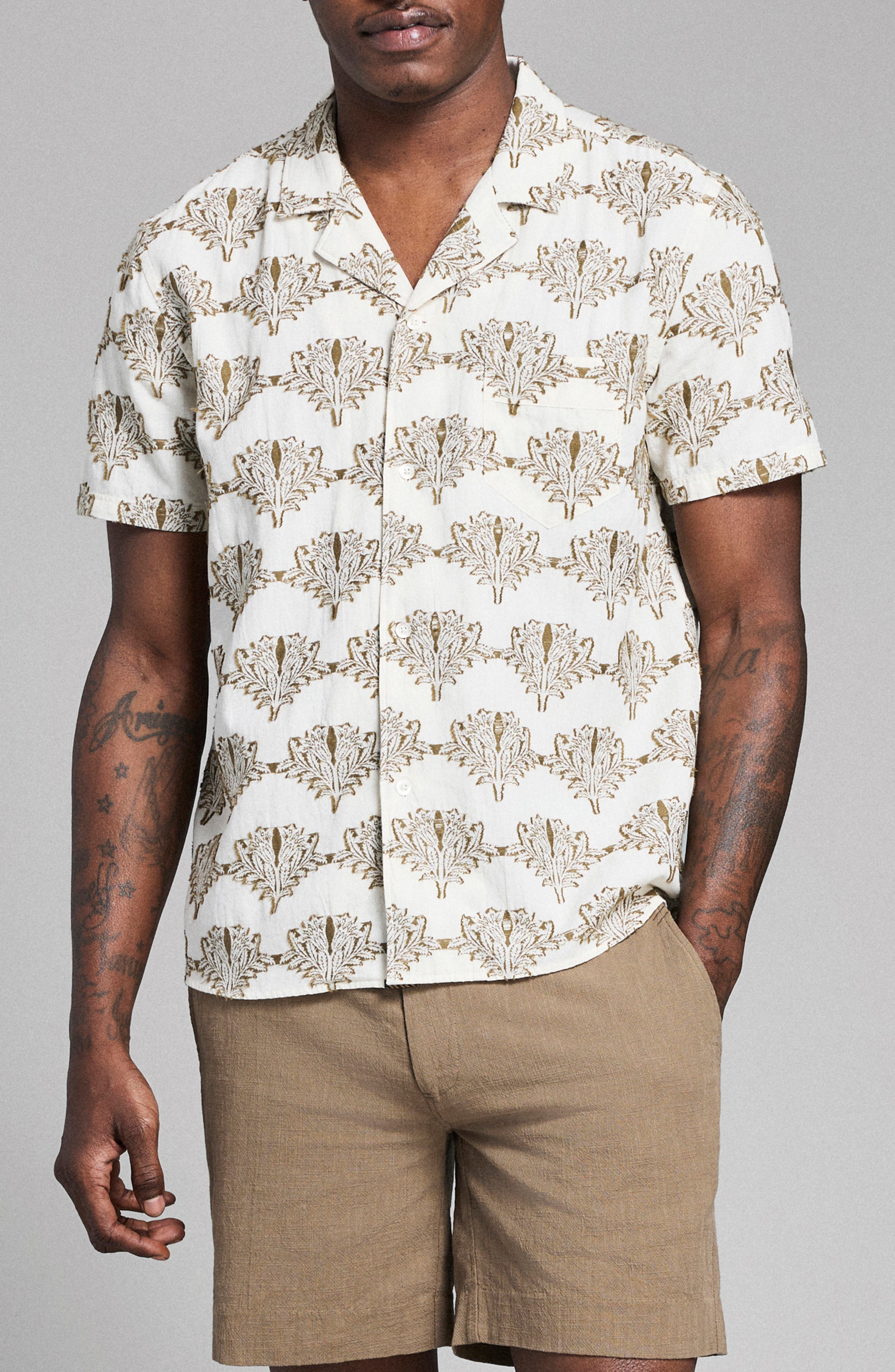 Botanical Cotton Camp Shirt - image 3