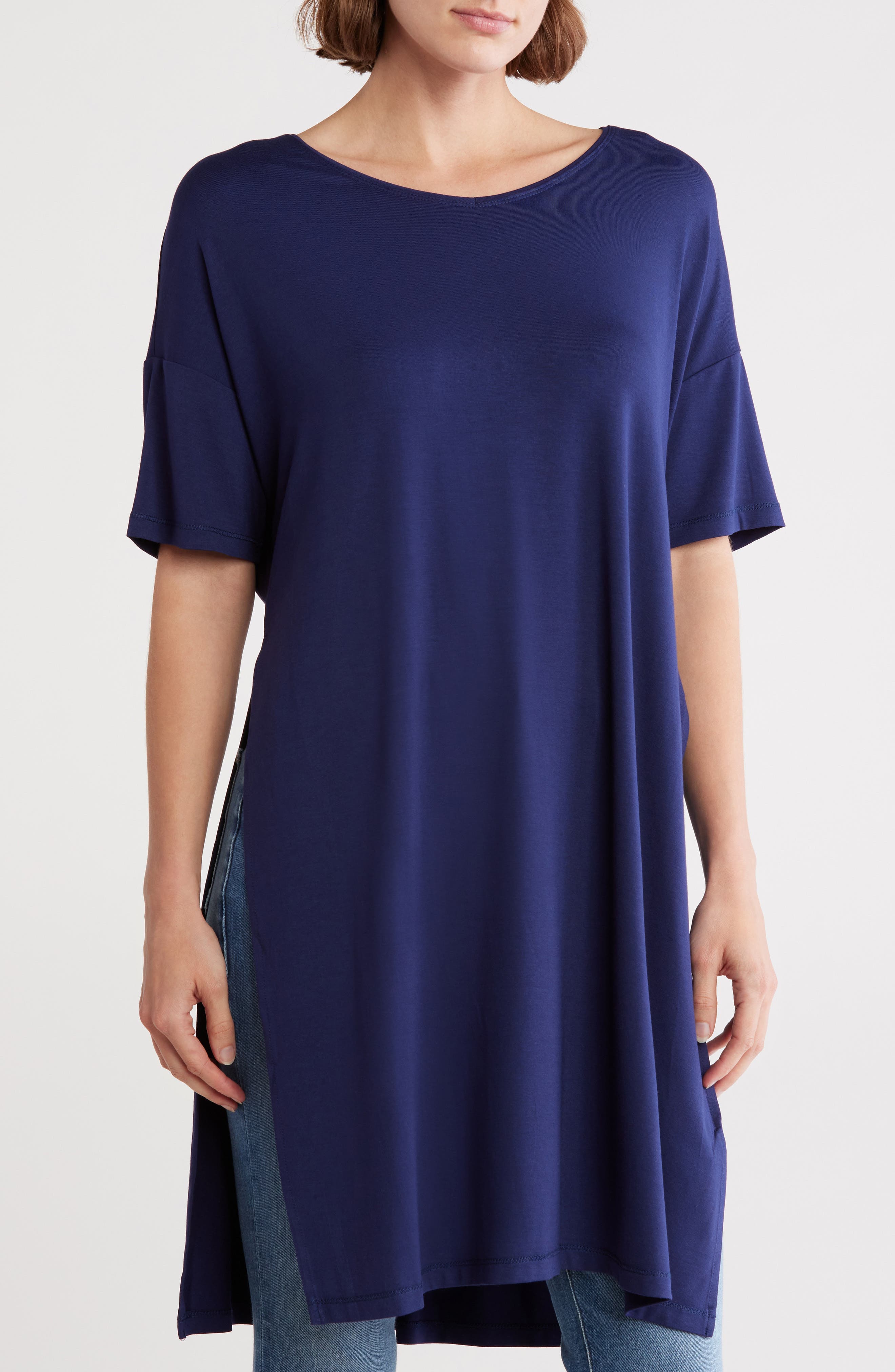Side Slit Tunic Shirt - image 1