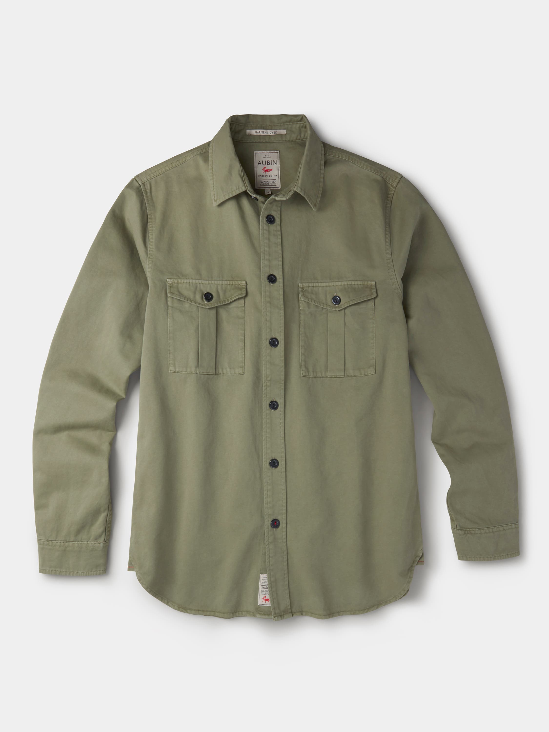Cole Long Sleeve Twill Overshirt - image 2