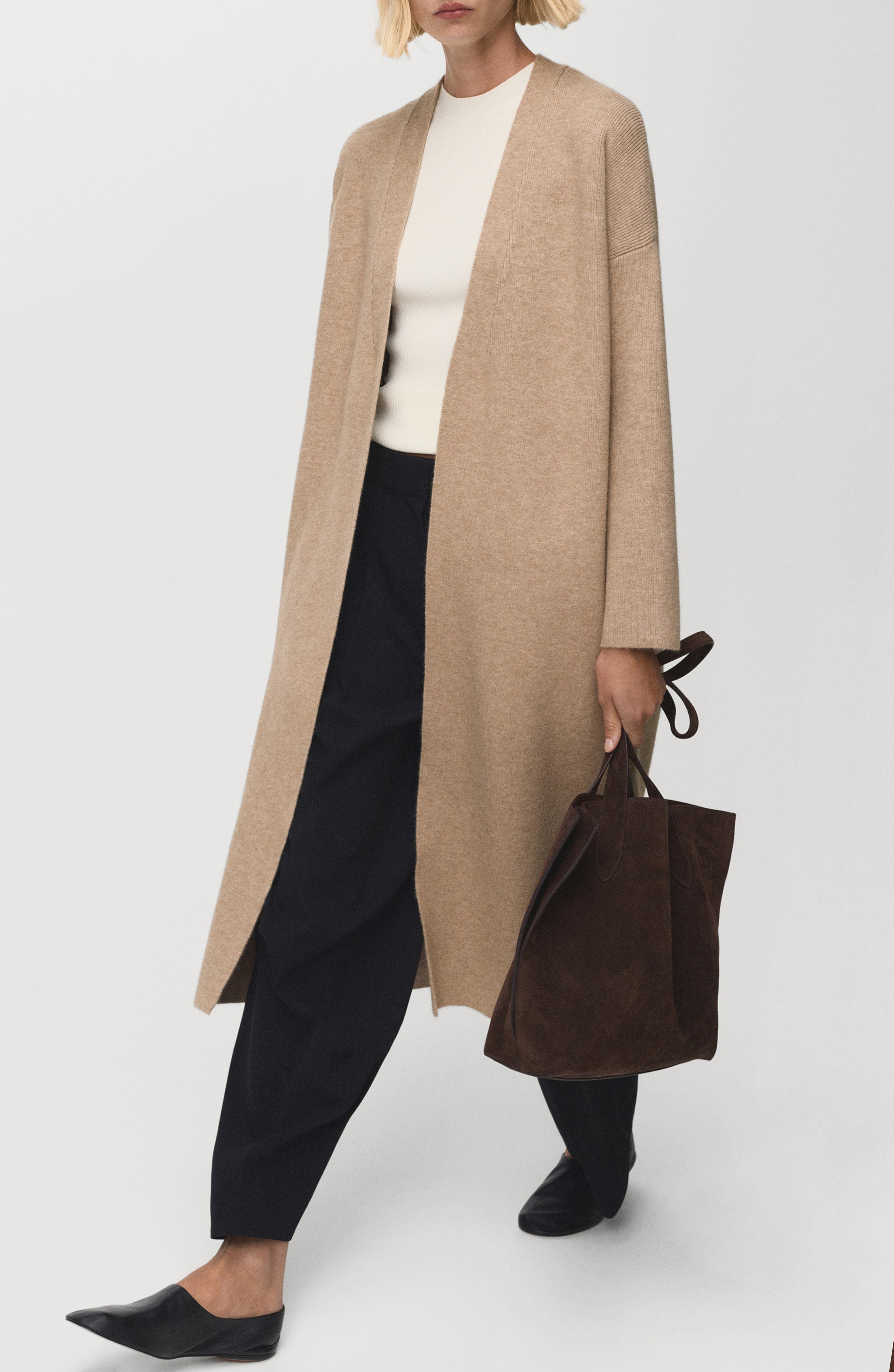 Long Sweater Coat - image 1