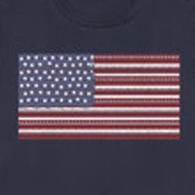 Women's Lost Gods Fourth of July Ornate American Flag  Graphic T-Shirt - image 2