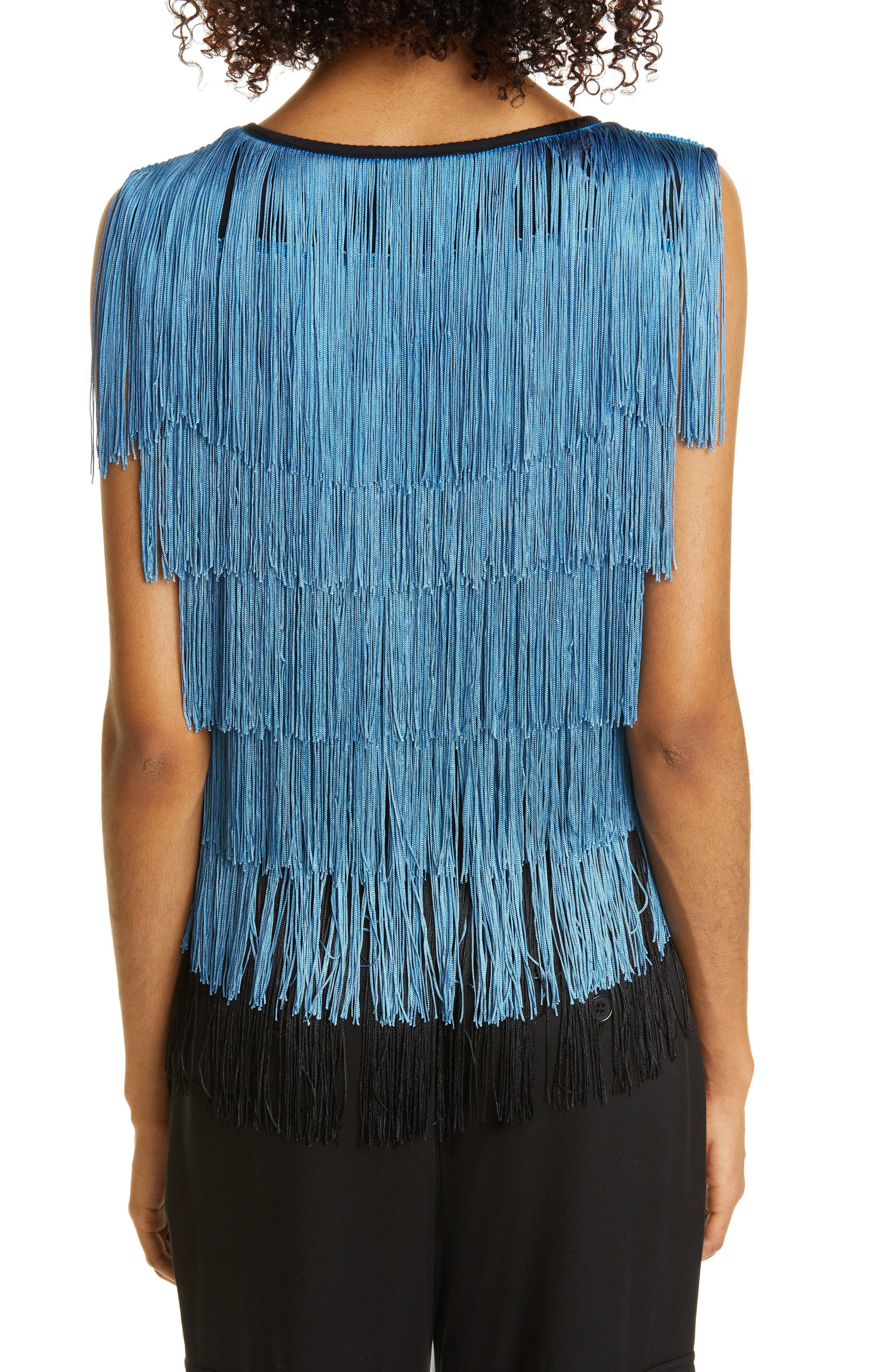 Fringe Sleeveless Top - image 2