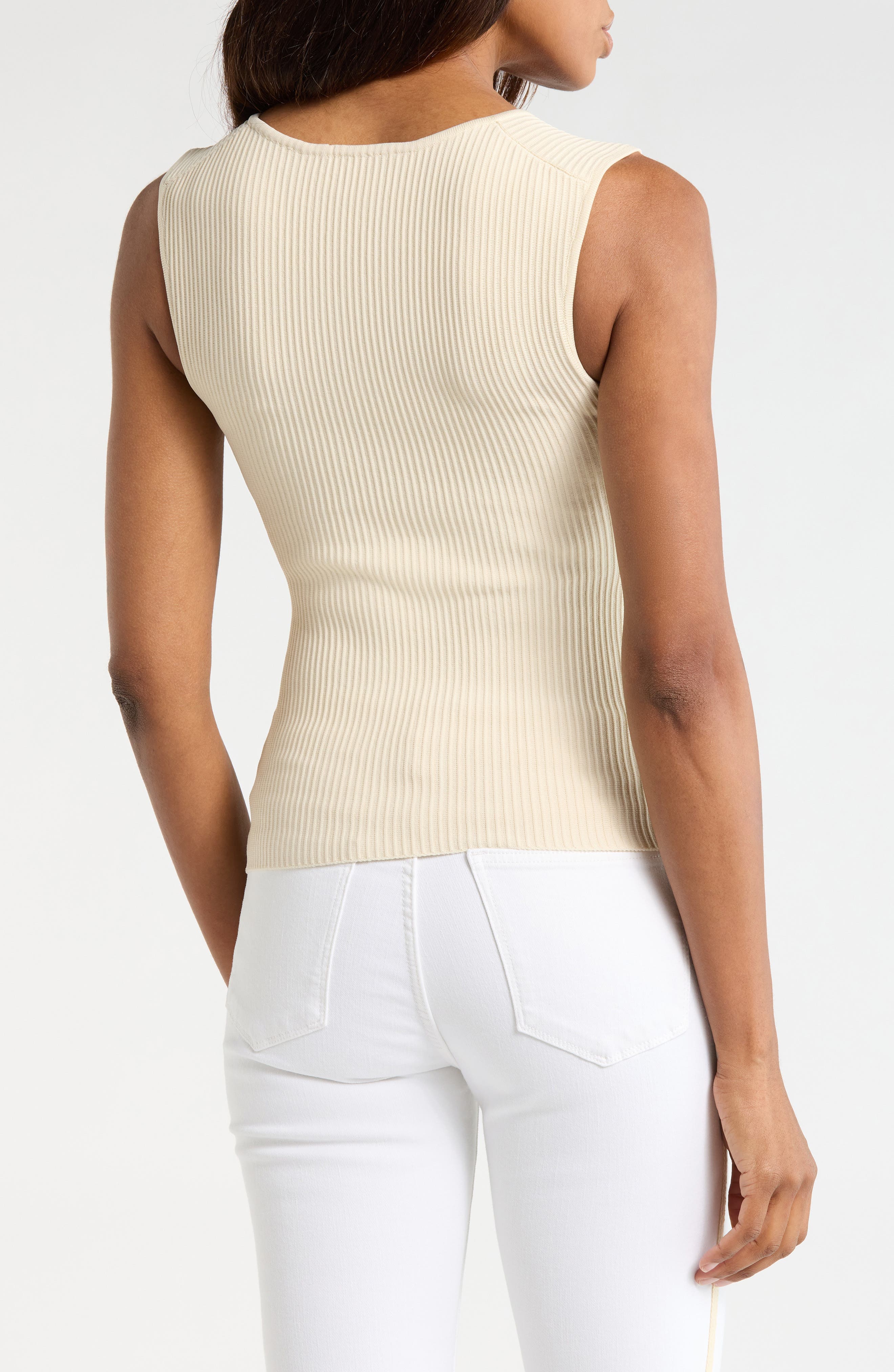 Square Neck Sleeveless Top - image 2