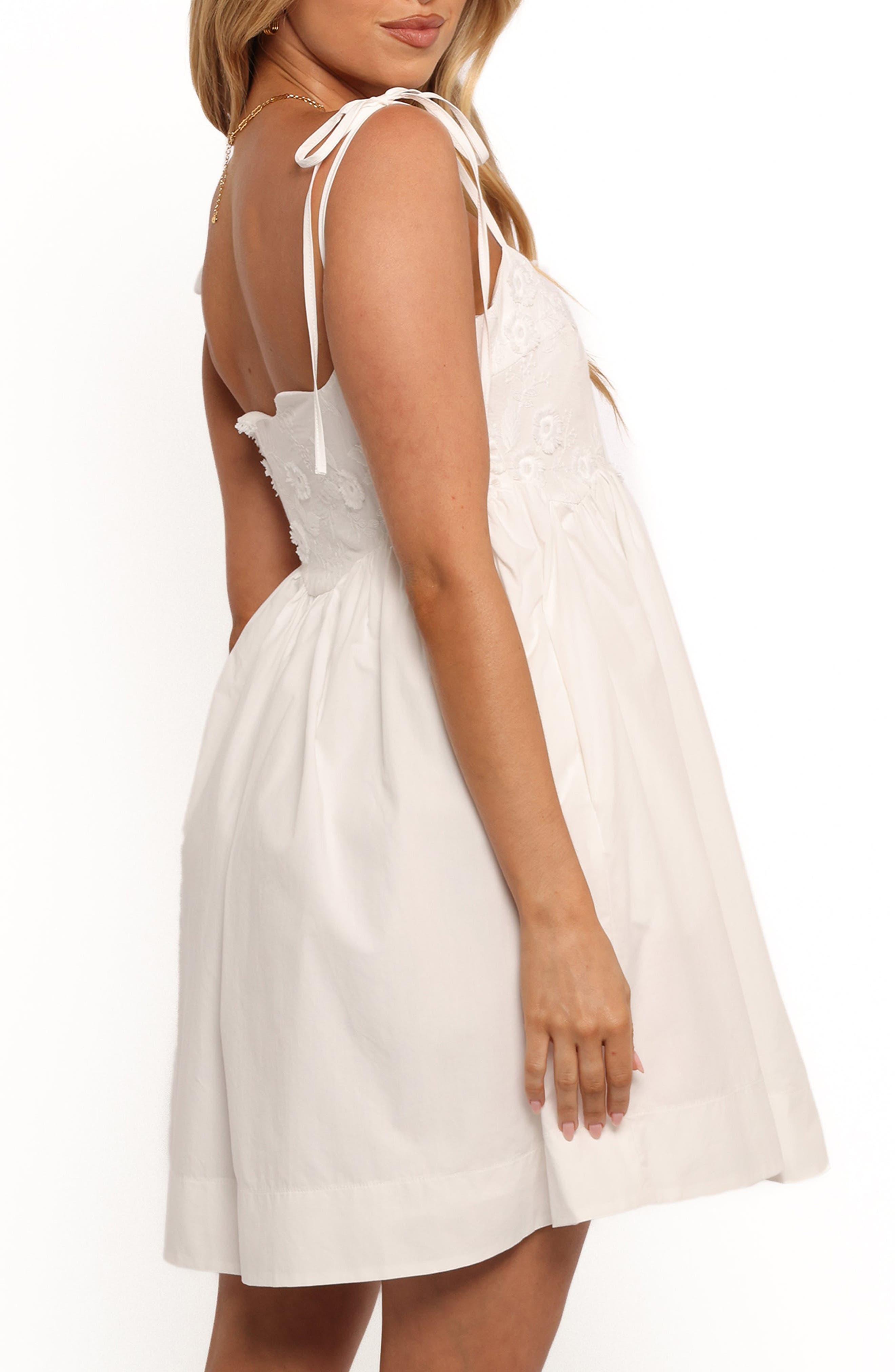 Lynne Tie Strap Minidress - image 2