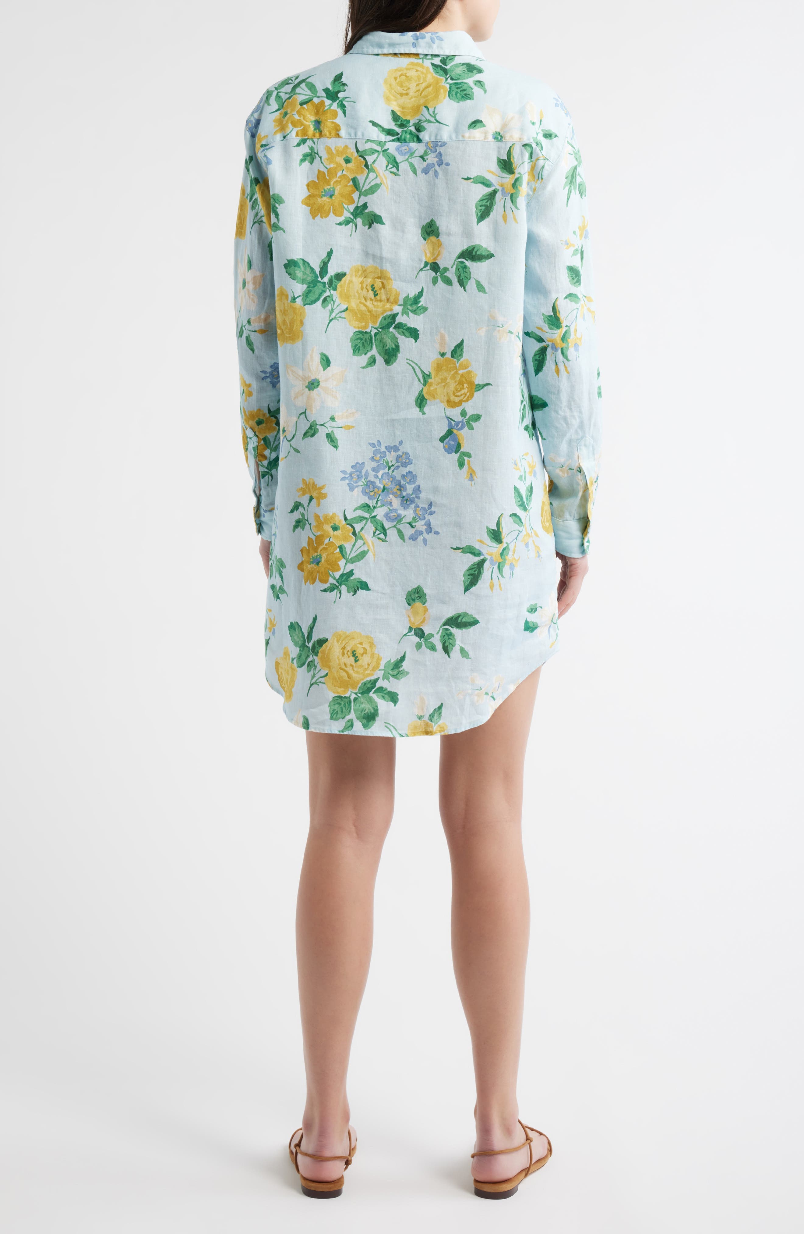 Mary Classic Long Sleeve Shirtdress - image 4
