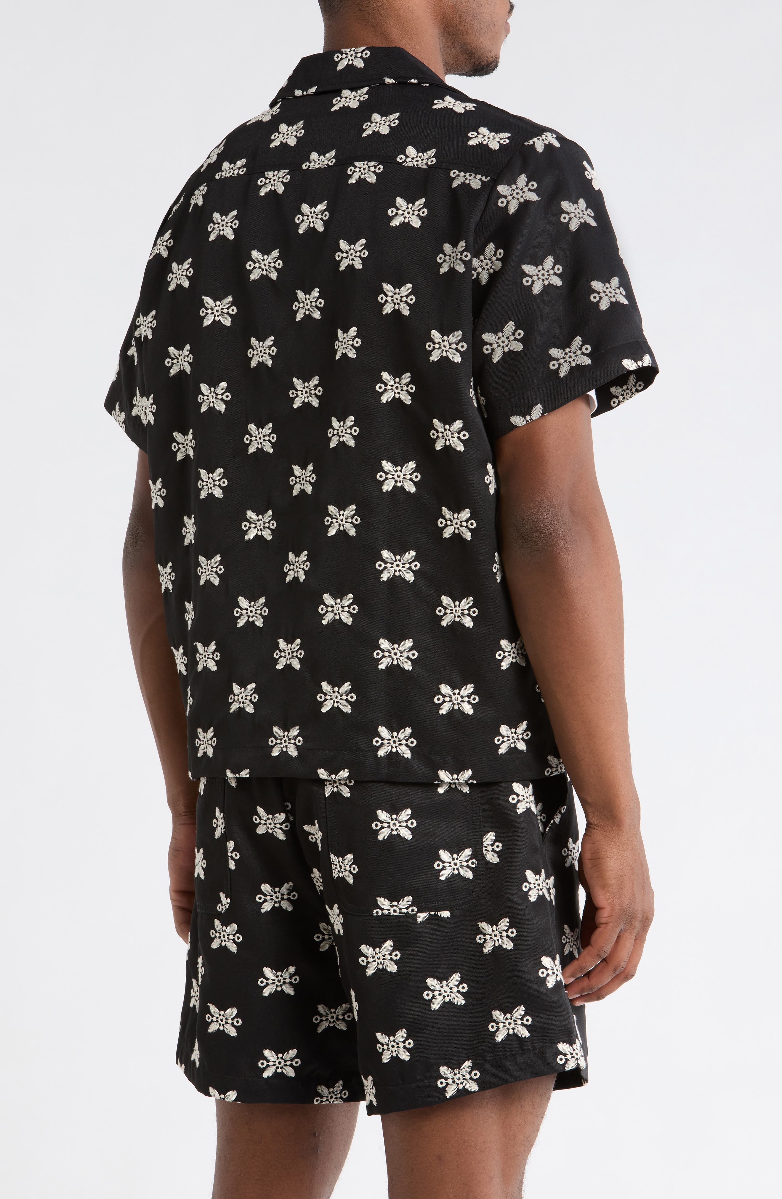 Ronan Embroidered Camp Shirt - image 2