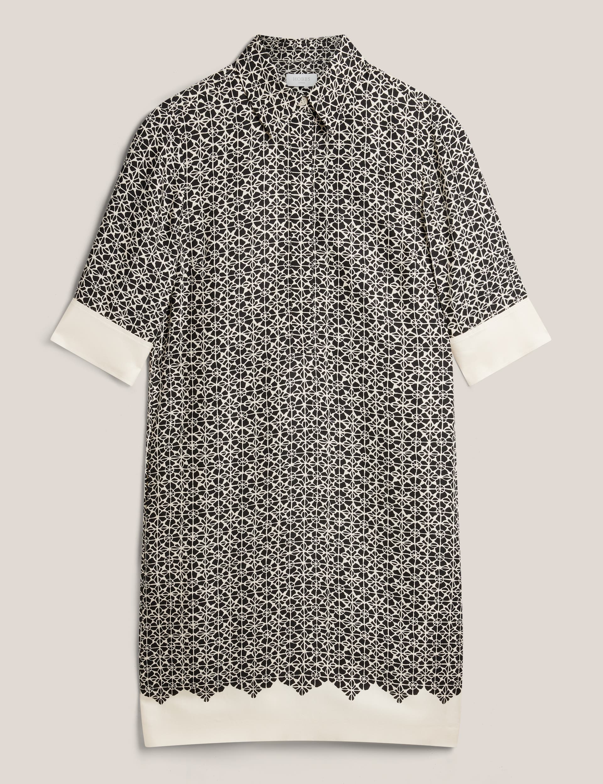 Marciella 3/4 Sleeve Printed Mini Dress - image 2