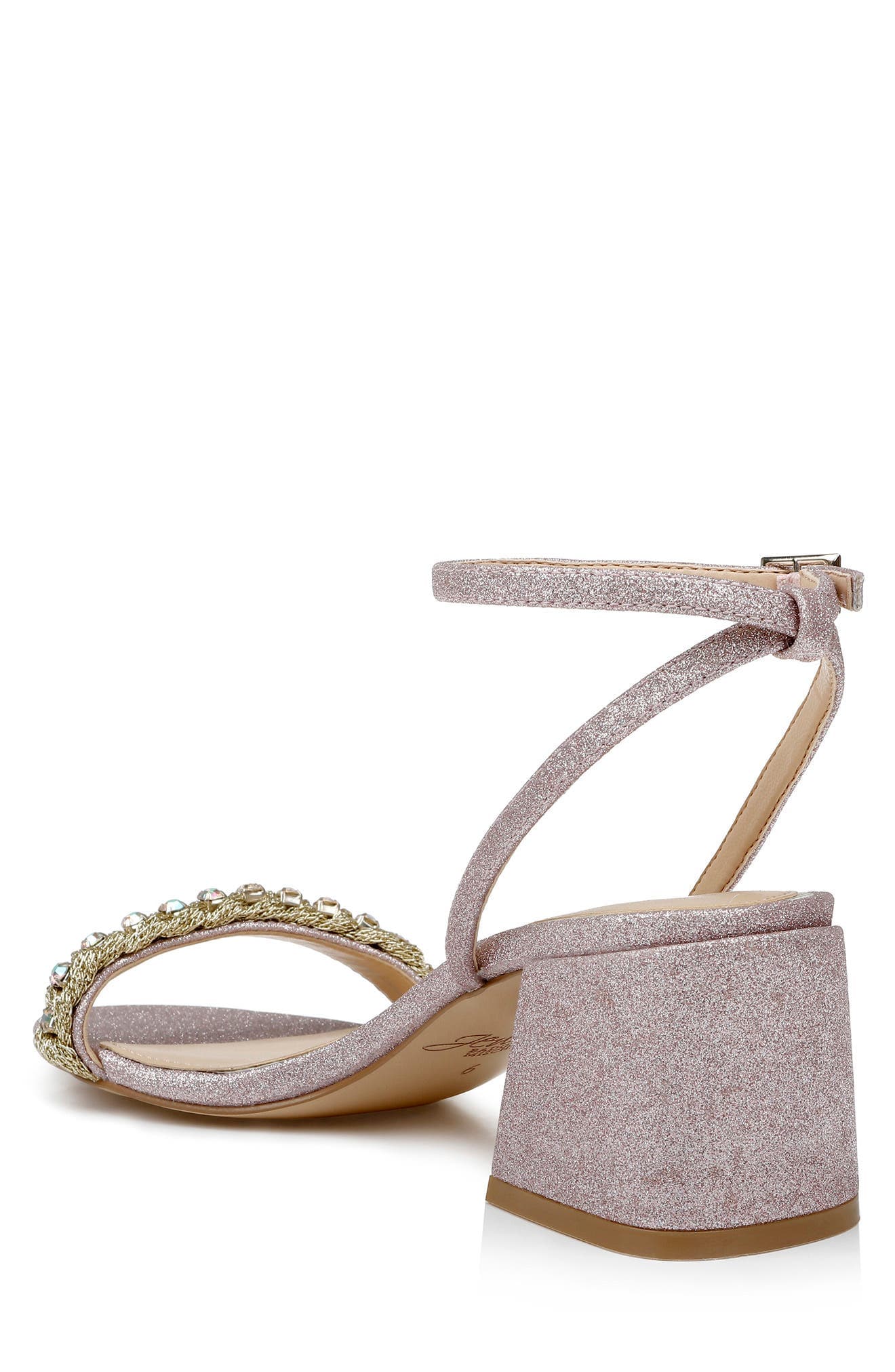 Odonna Embellished Ankle Strap Sandal - image 2