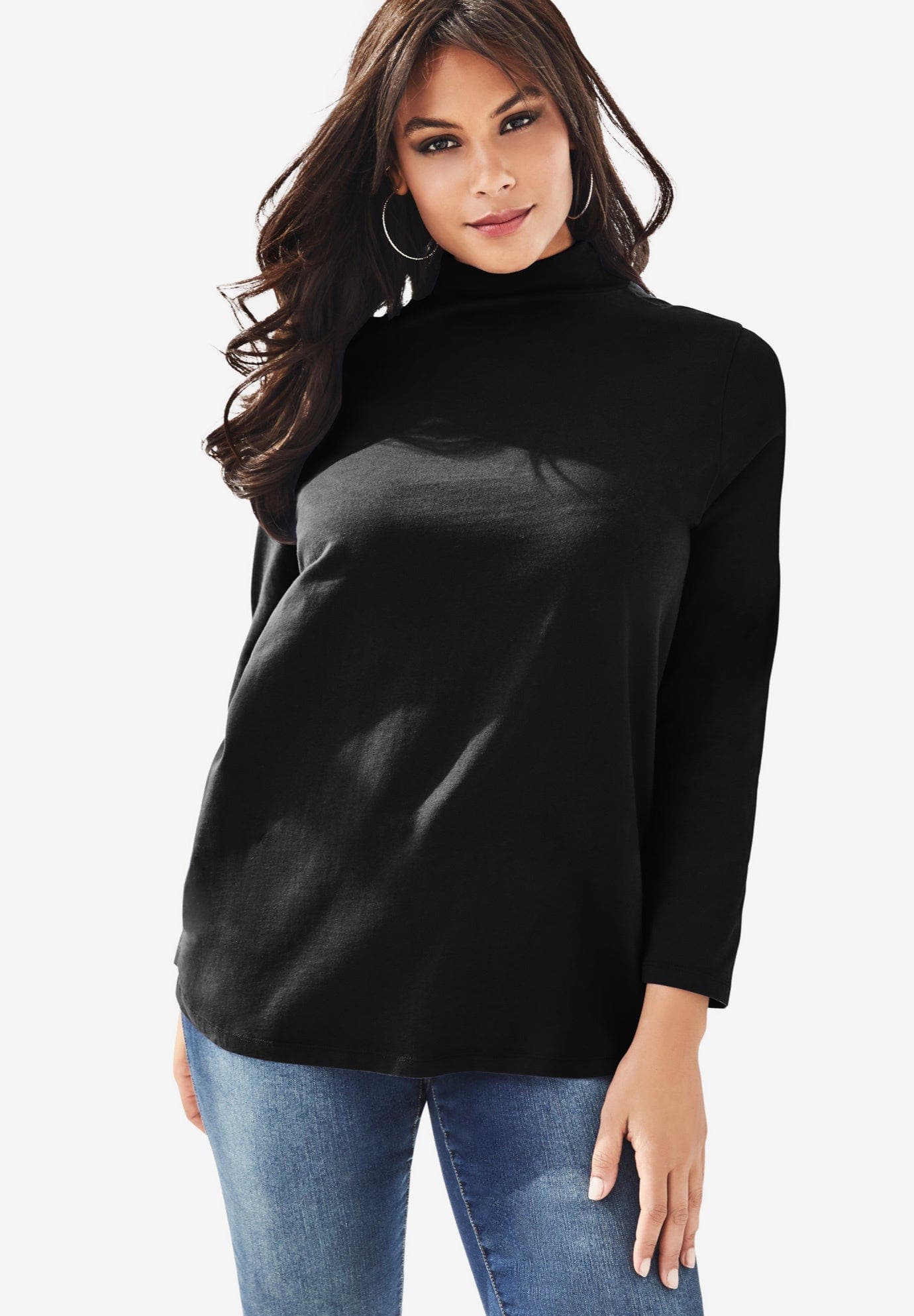 Long Sleeve Mockneck Ultimate Tee - image 2