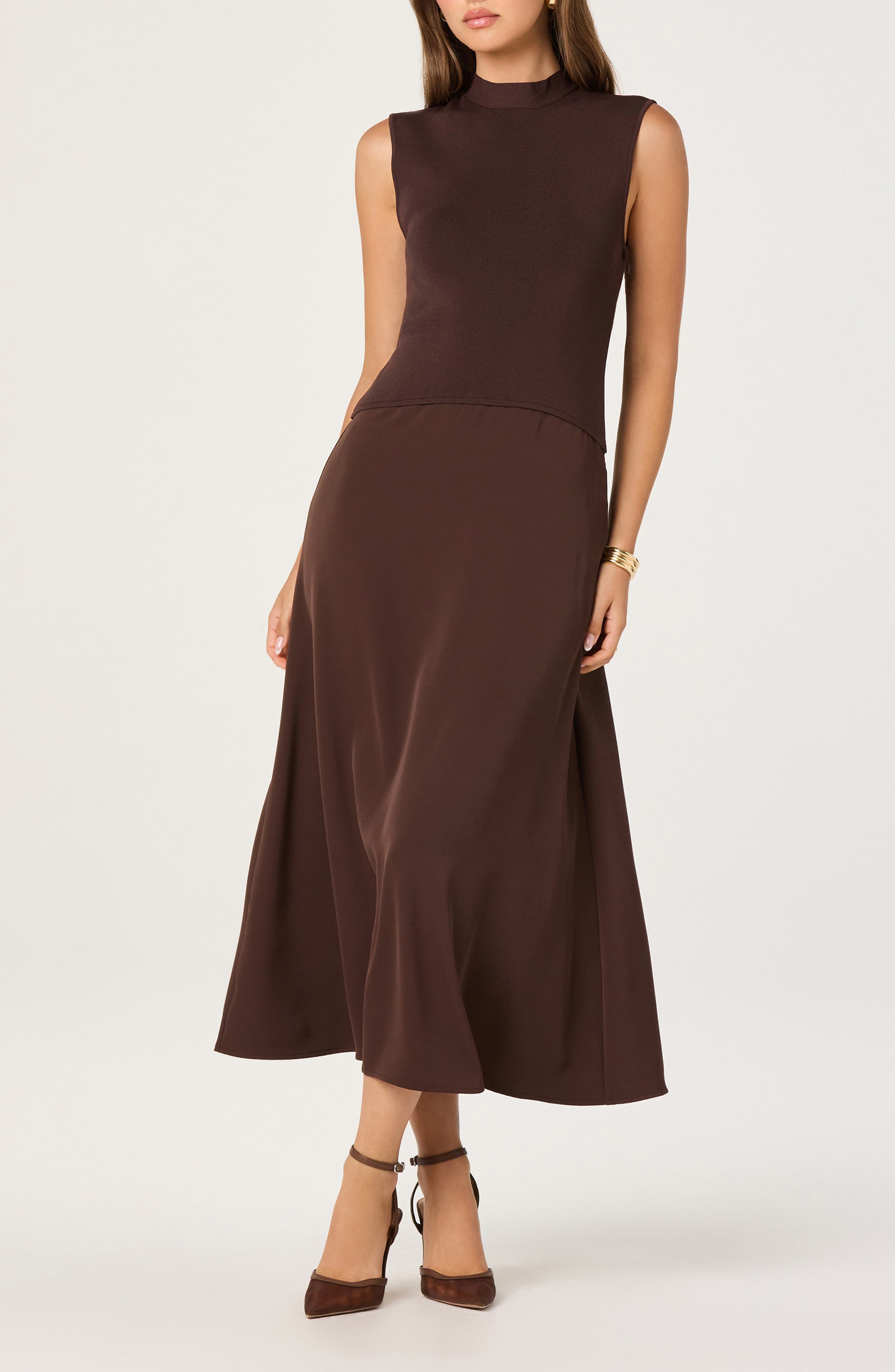 Mixed Media Dress - image 1