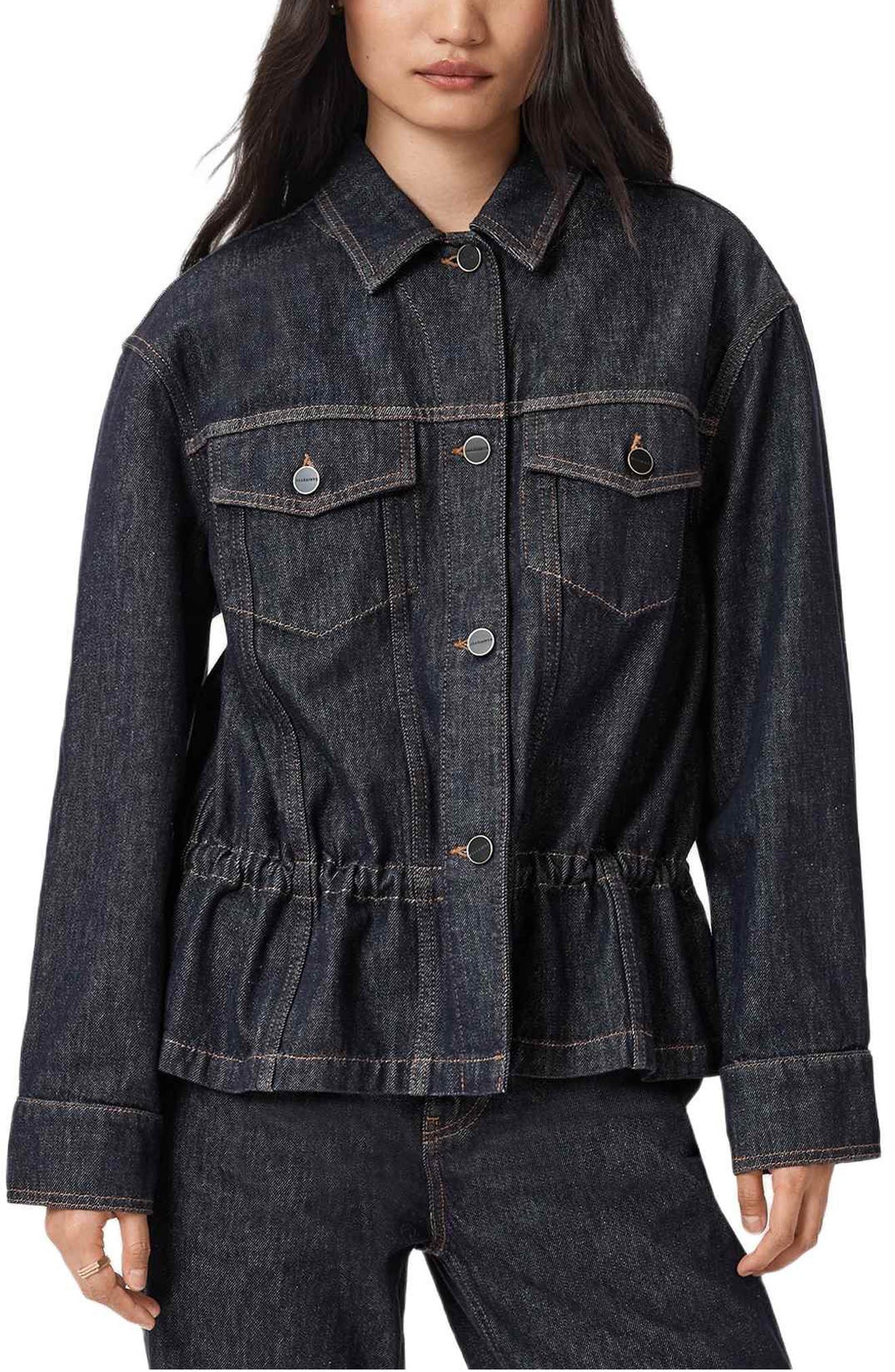 Denby Peplum Trucker Jacket - image 1