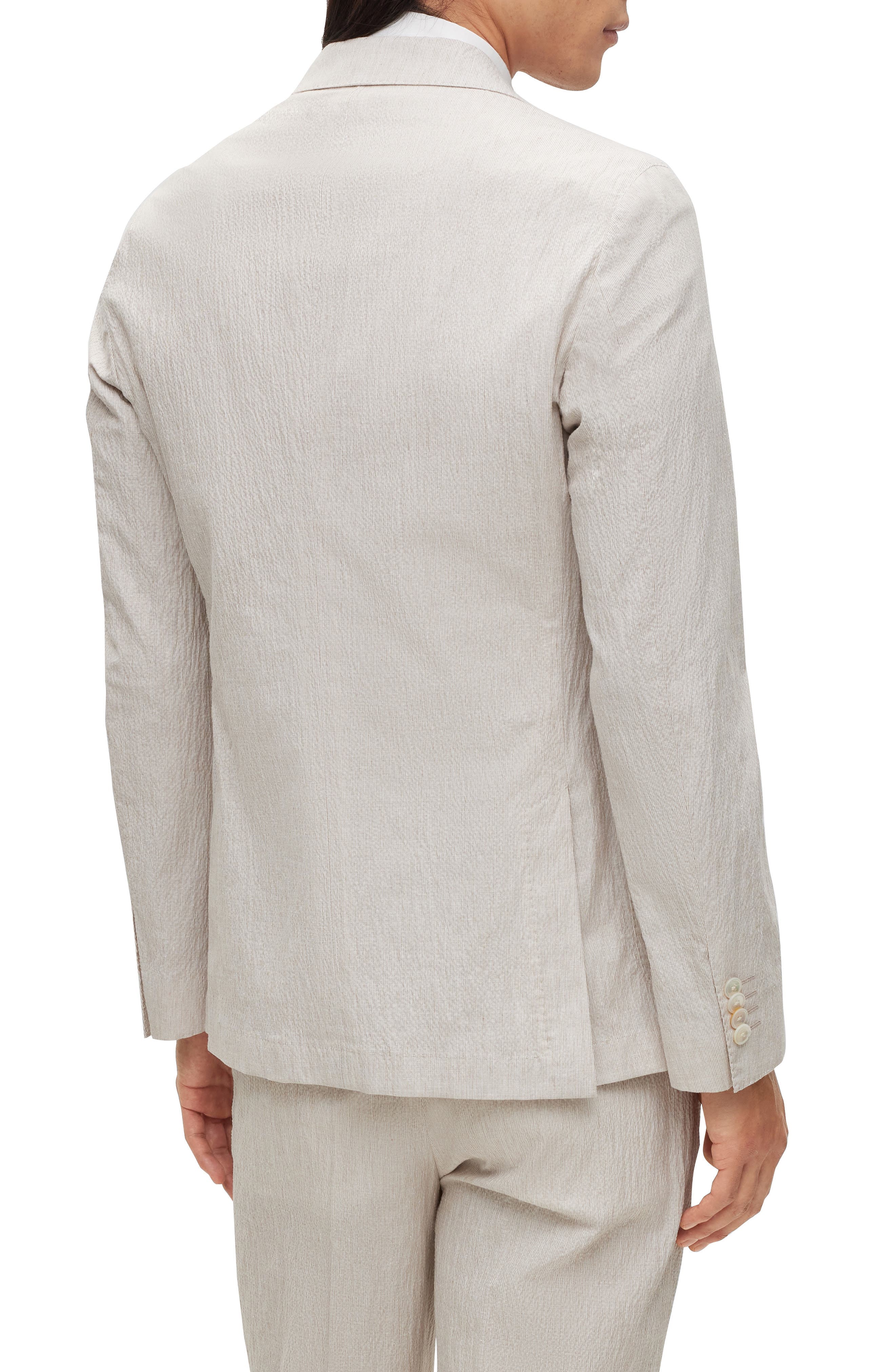 Stretch Cotton & Linen Sport Coat - image 2
